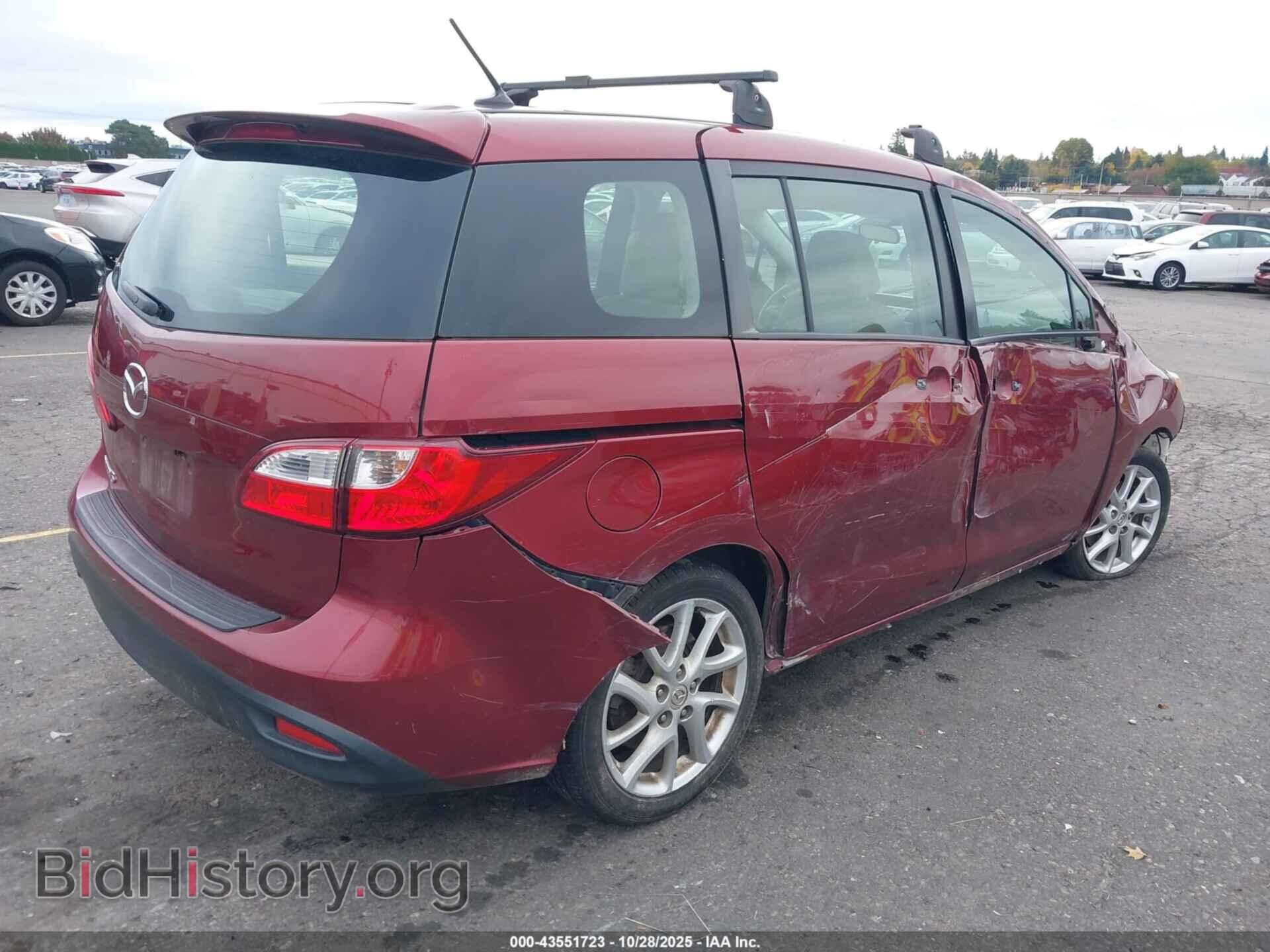 2012 MAZDA MAZDA5 - VIN: JM1CW2CLXC0135276 - Фото 4
