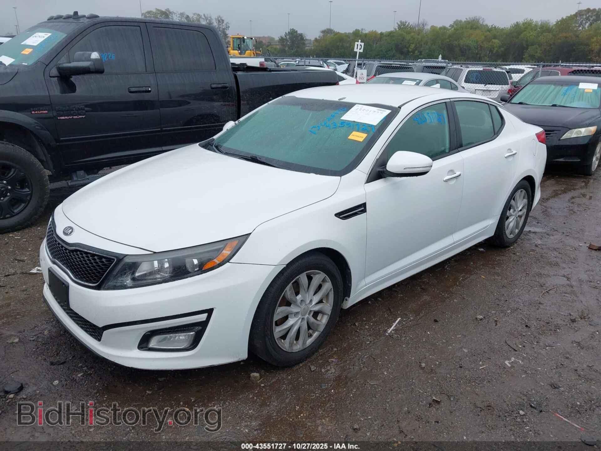 2015 KIA OPTIMA - VIN: 5XXGN4A73FG352838 - Фото 2