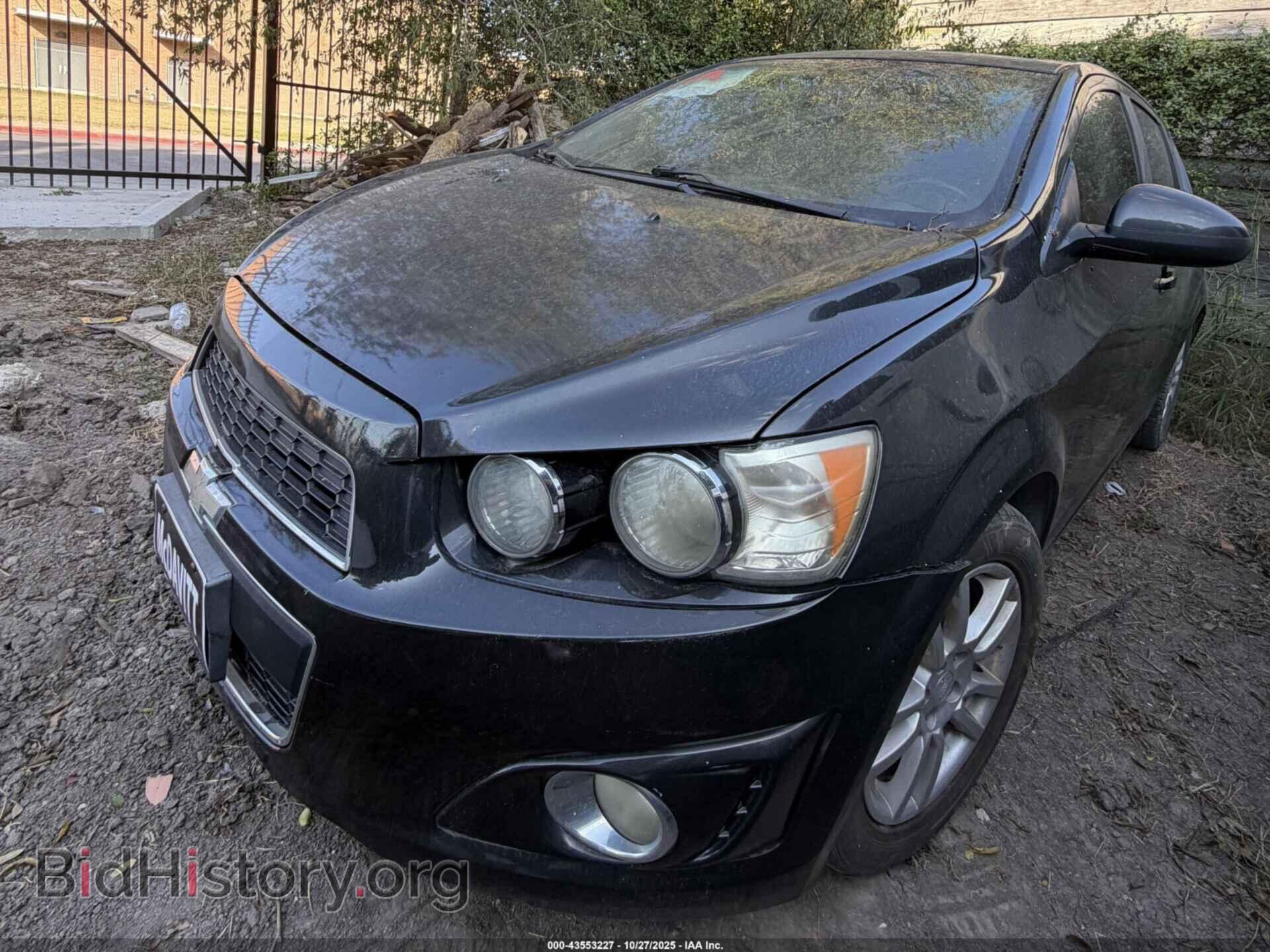 2014 CHEVROLET SONIC - VIN: 1G1JC6SH6E4166842 - Фото 2