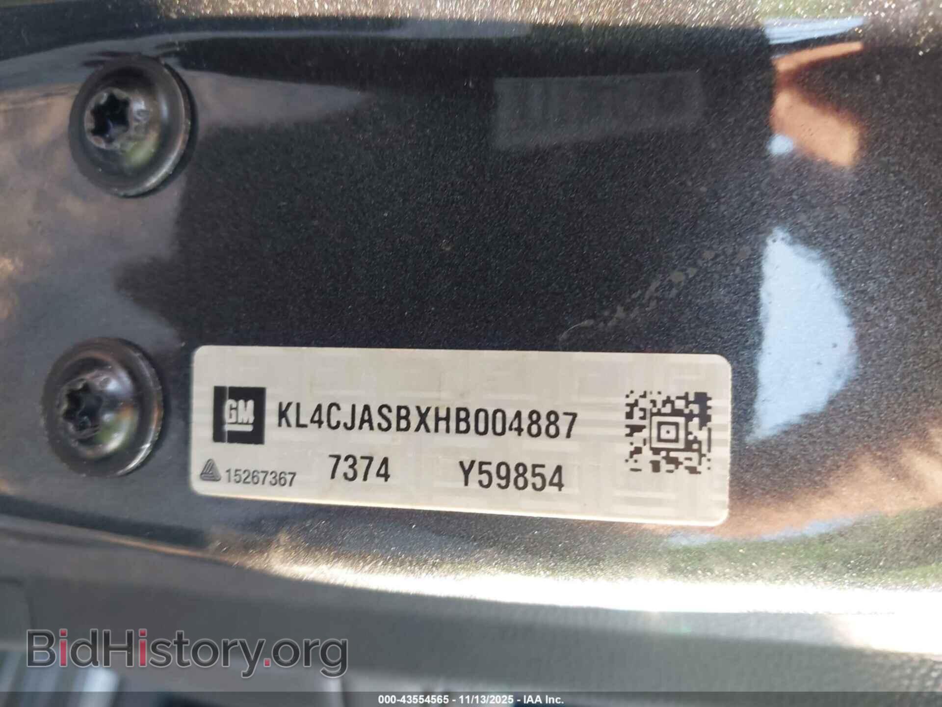2017 BUICK ENCORE - VIN: KL4CJASBXHB004887 - Photo 9