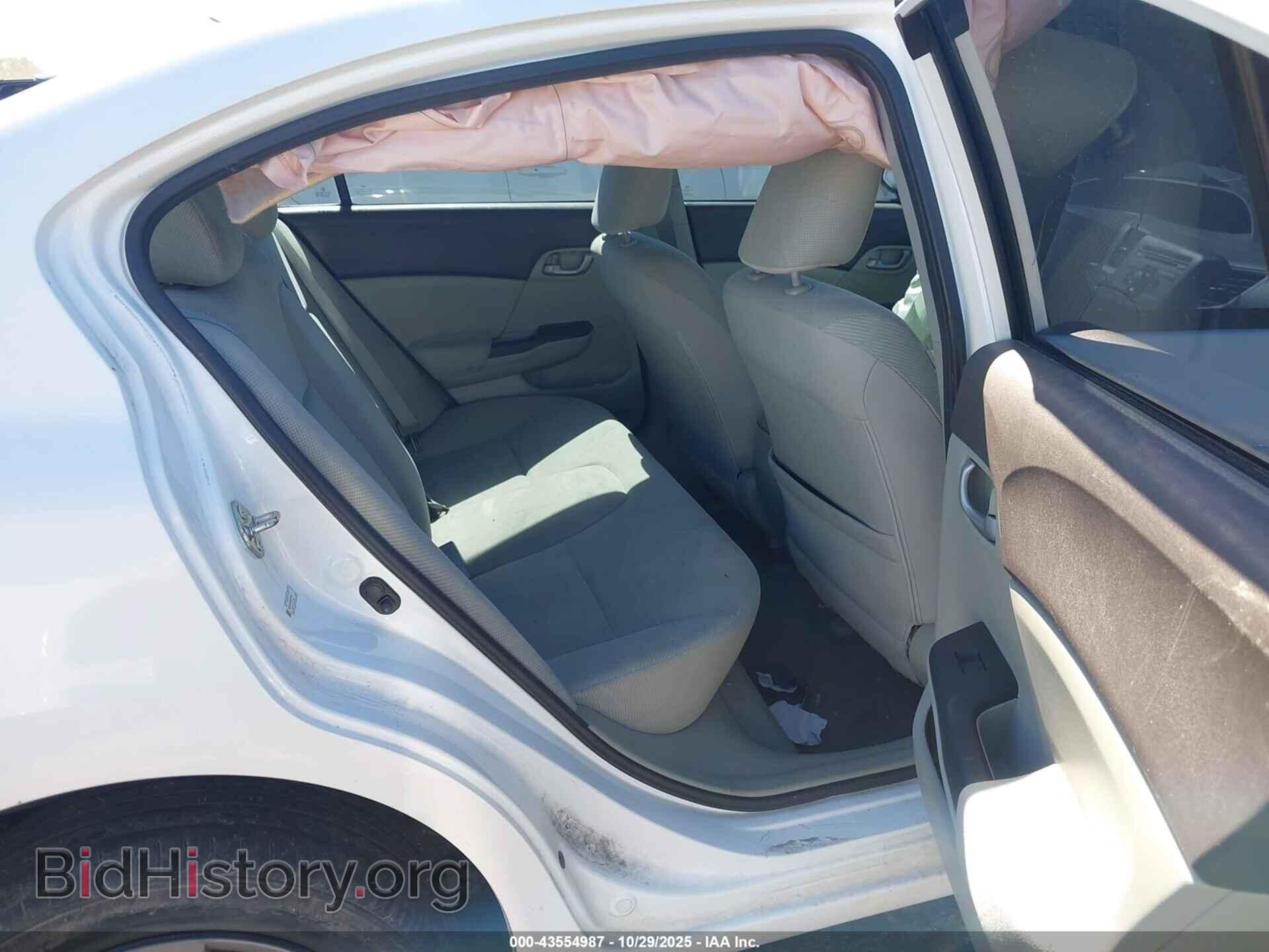 2012 HONDA CIVIC - VIN: 19XFB2F51CE071979 - Фото 8