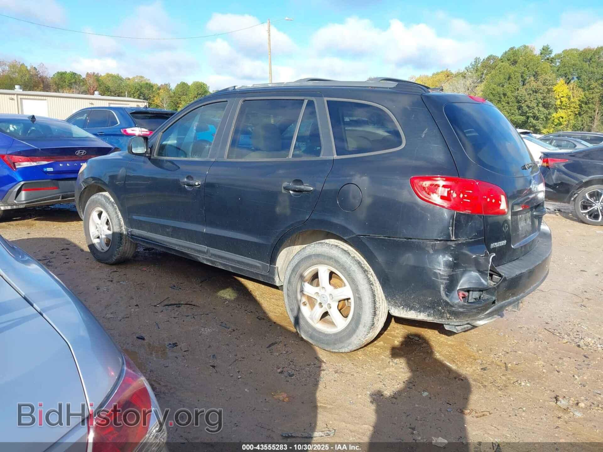 2007 HYUNDAI SANTA FE - VIN: 5NMSG13D37H105862 - Фото 3