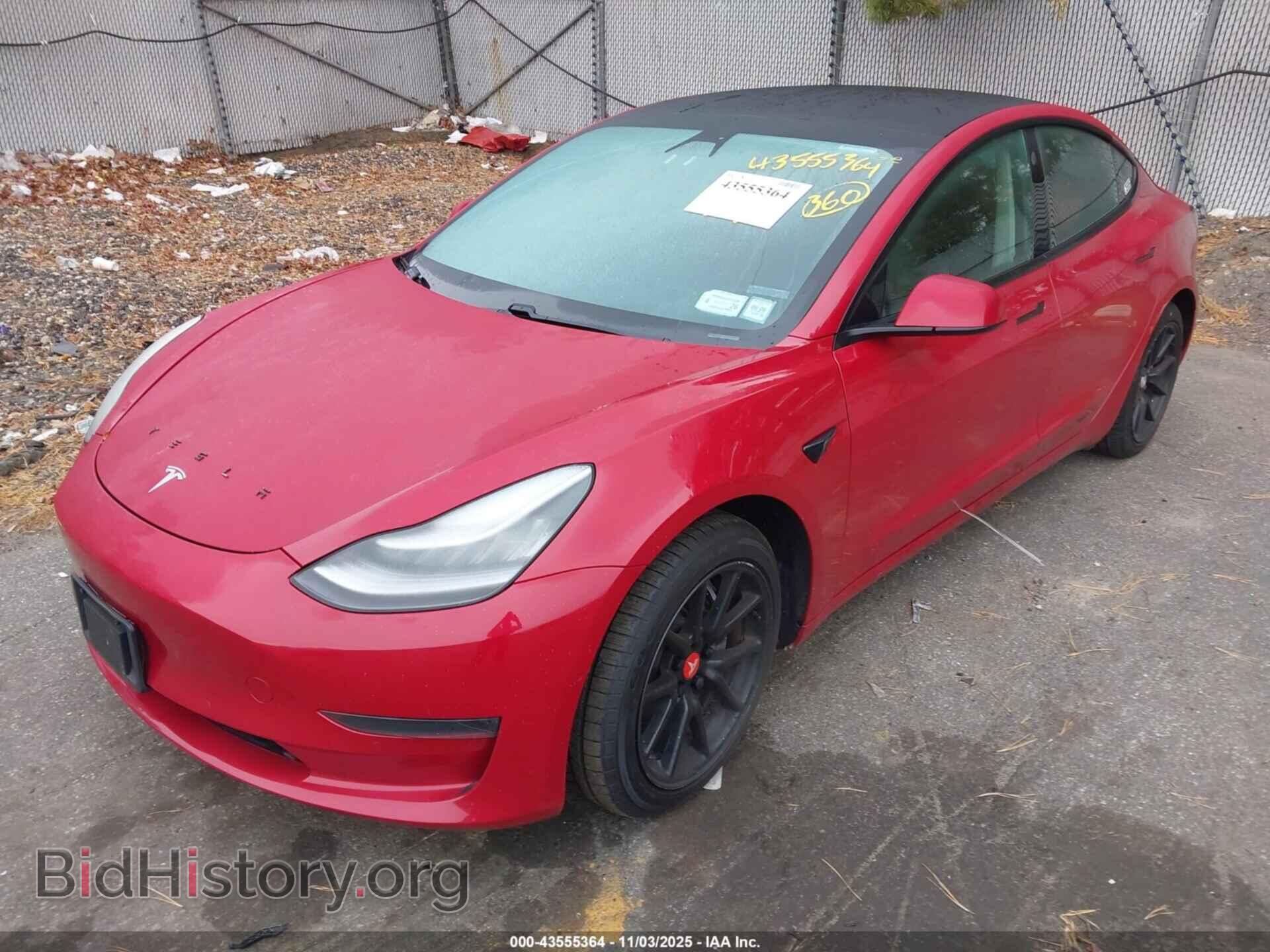 2021 TESLA MODEL 3 - VIN: 5YJ3E1EA5MF854608 - Фото 2