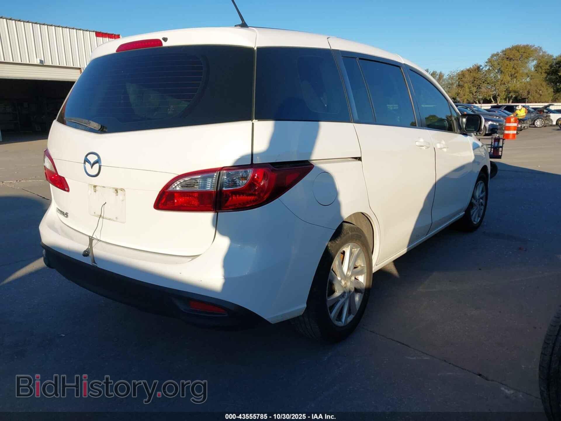 2012 MAZDA MAZDA5 - VIN: JM1CW2BLXC0101193 - Фото 4