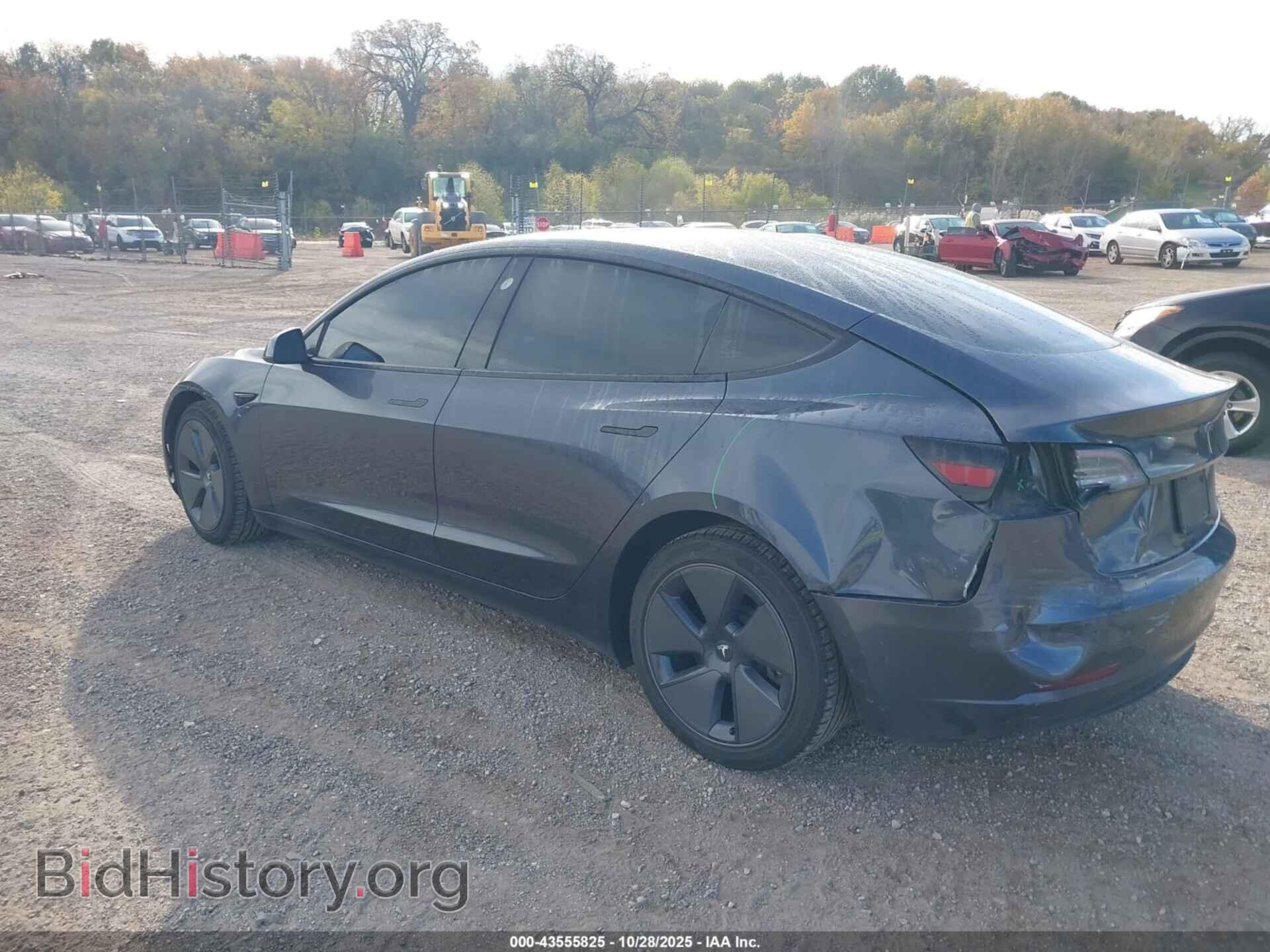 2022 TESLA MODEL 3 - VIN: 5YJ3E1EA6NF190207 - Фото 3