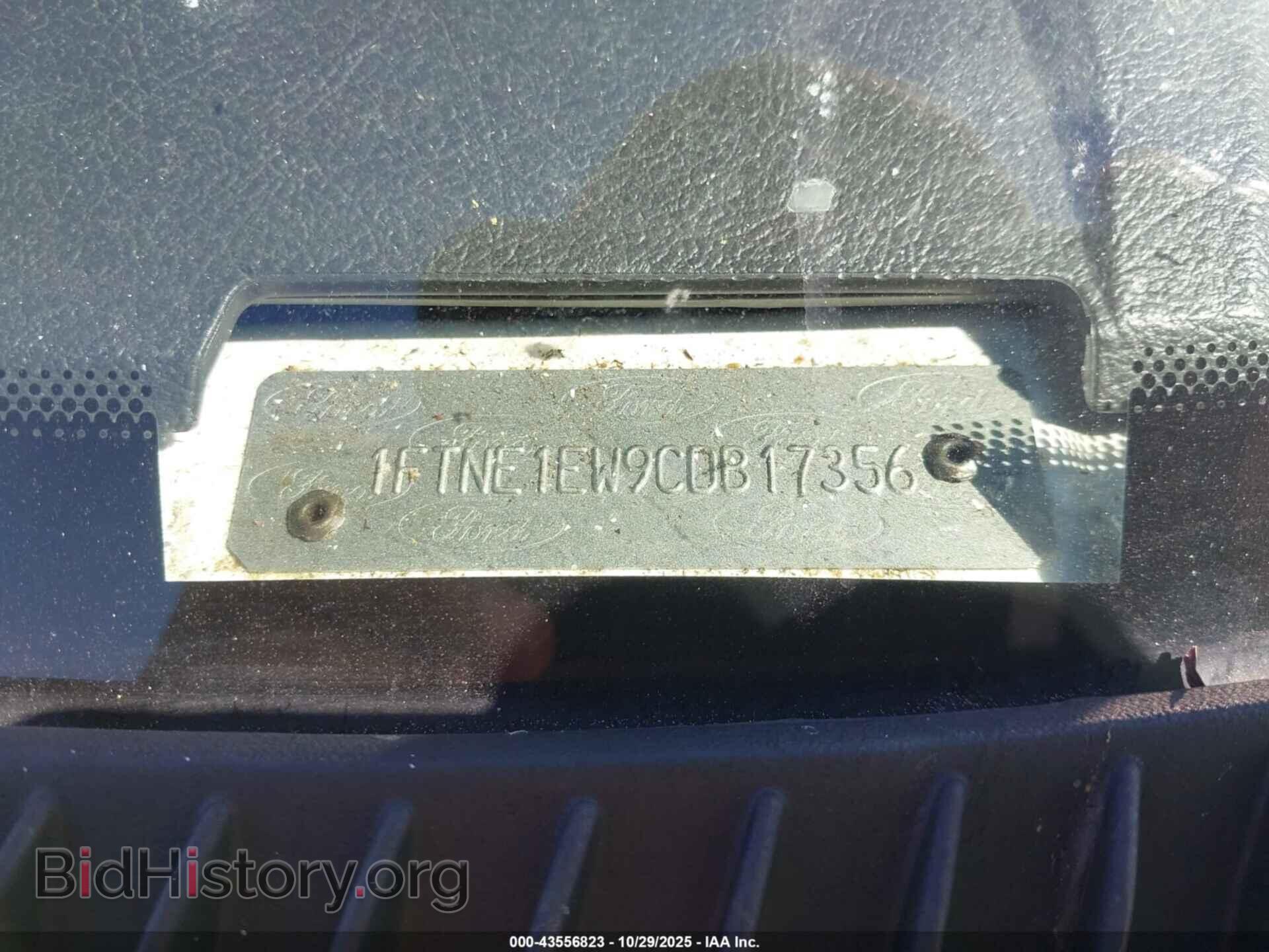 2012 FORD E-150 - VIN: 1FTNE1EW9CDB17356 - Фото 9