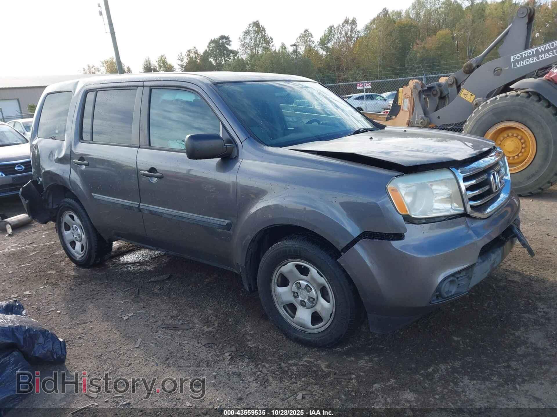 Фотография 5FNYF3H24FB008525 - HONDA PILOT 2015