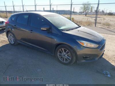 2017 Ford FOCUS SE, серый — VIN 1FADP3K25HL295495, IAAI