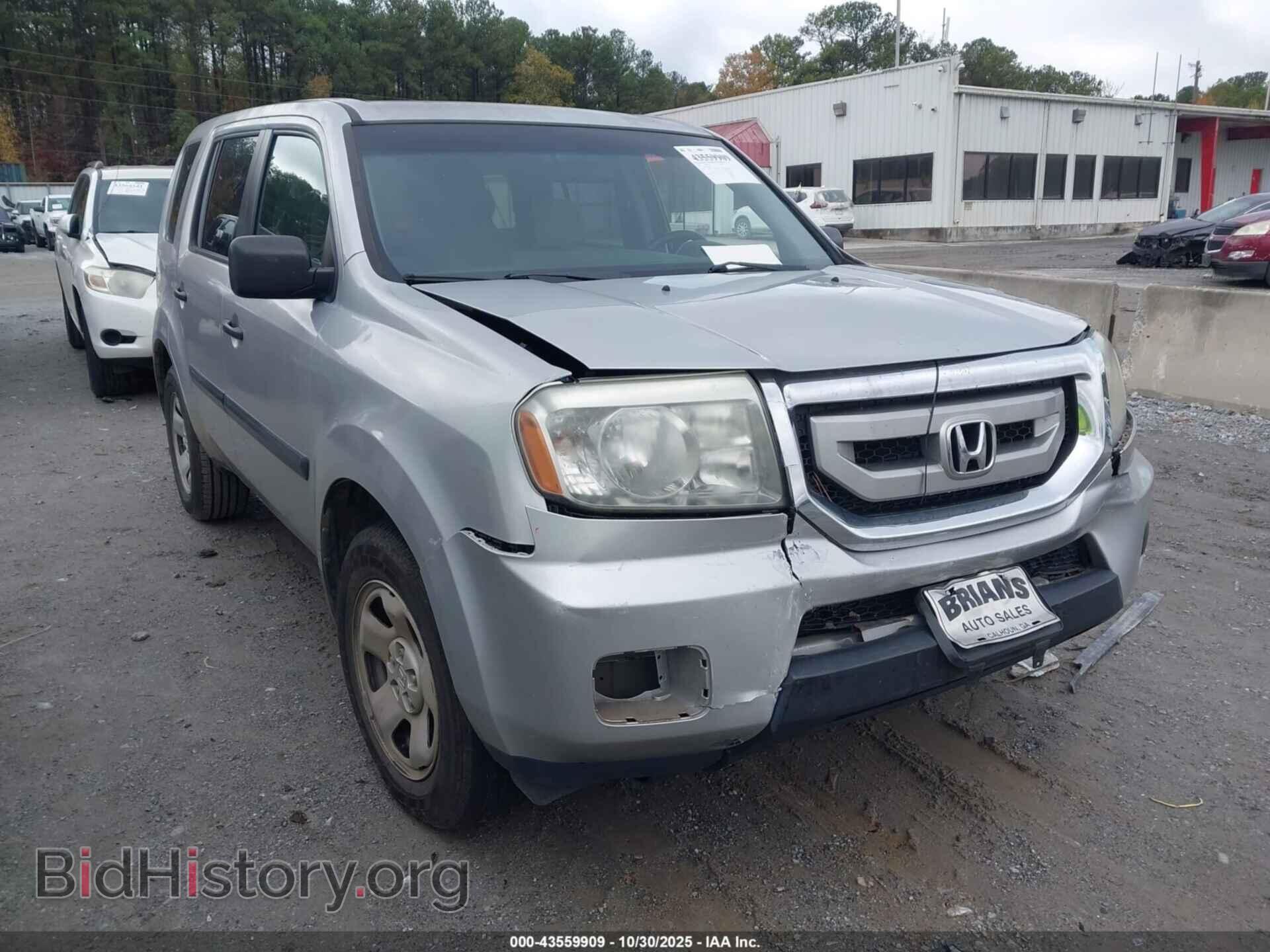 Photo 5FNYF3H22BB034230 - HONDA PILOT 2011