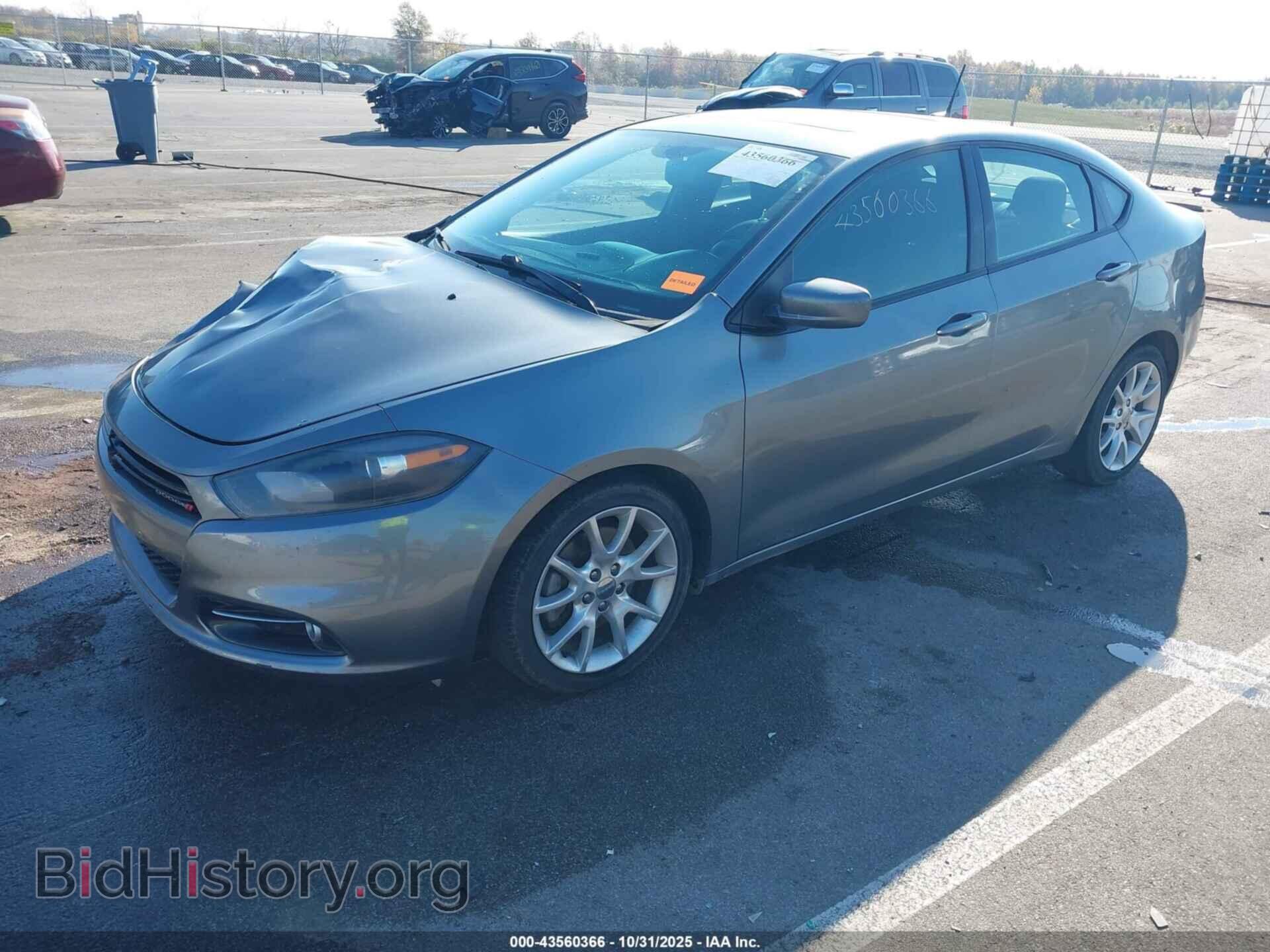 2013 DODGE DART - VIN: 1C3CDFBA3DD344421 - Фото 2