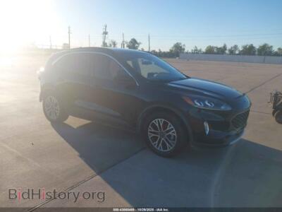2020 Ford ESCAPE SEL, черный — VIN 1FMCU0H63LUA31407, IAAI