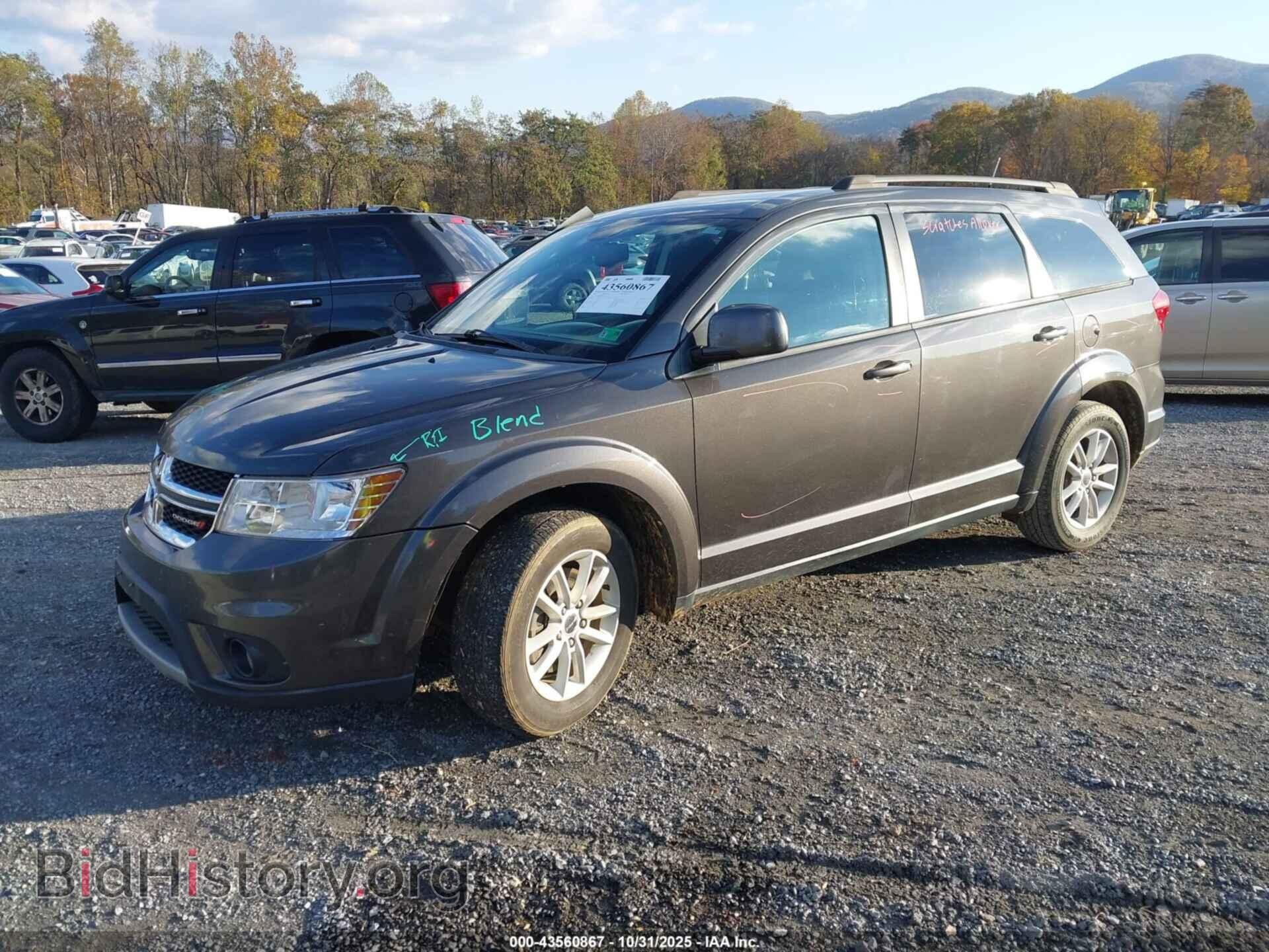 2016 DODGE JOURNEY - VIN: 3C4PDCBB1GT153793 - Фото 2