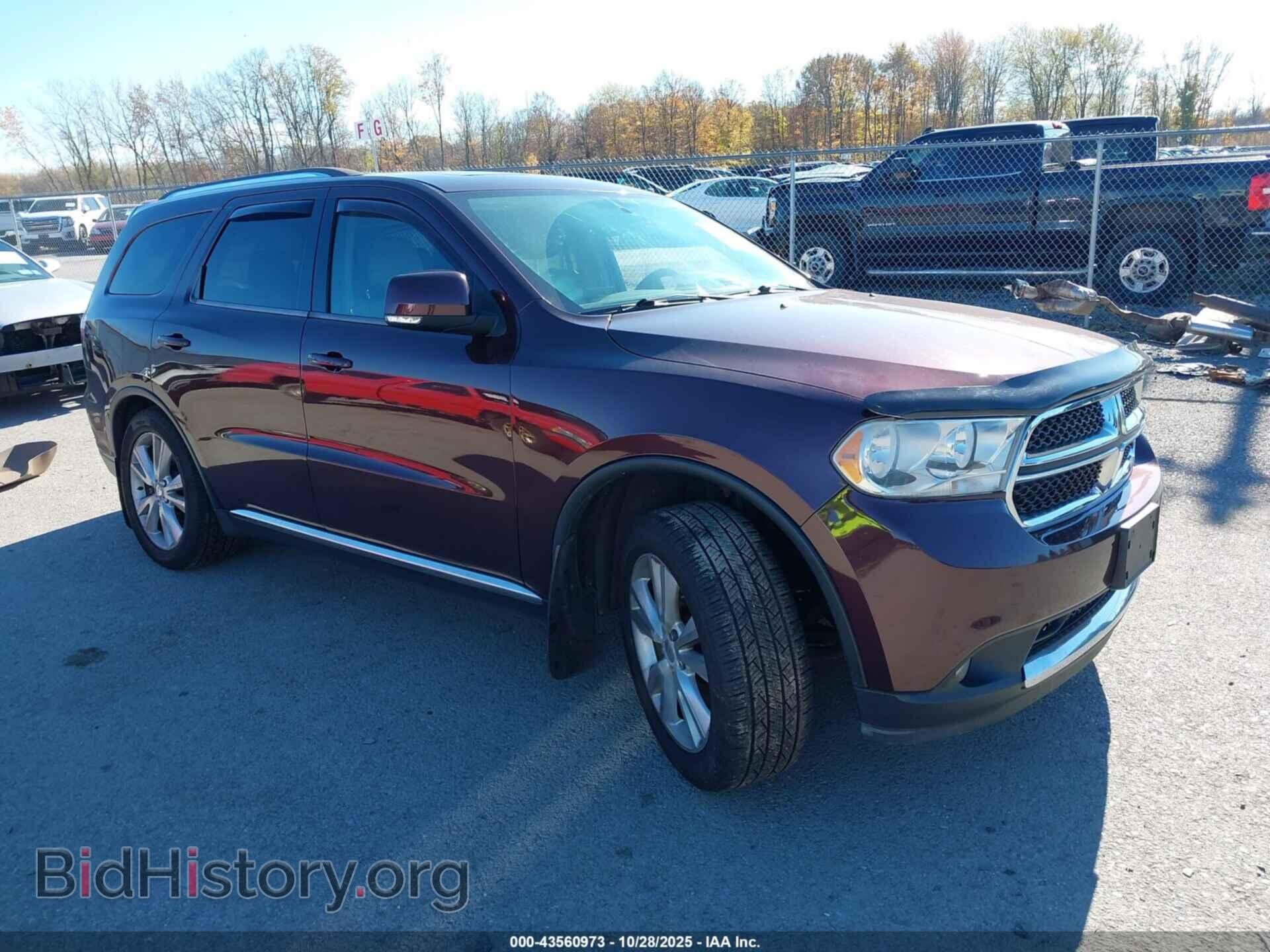 Photo 1C4RDJDG2CC358647 - DODGE DURANGO 2012