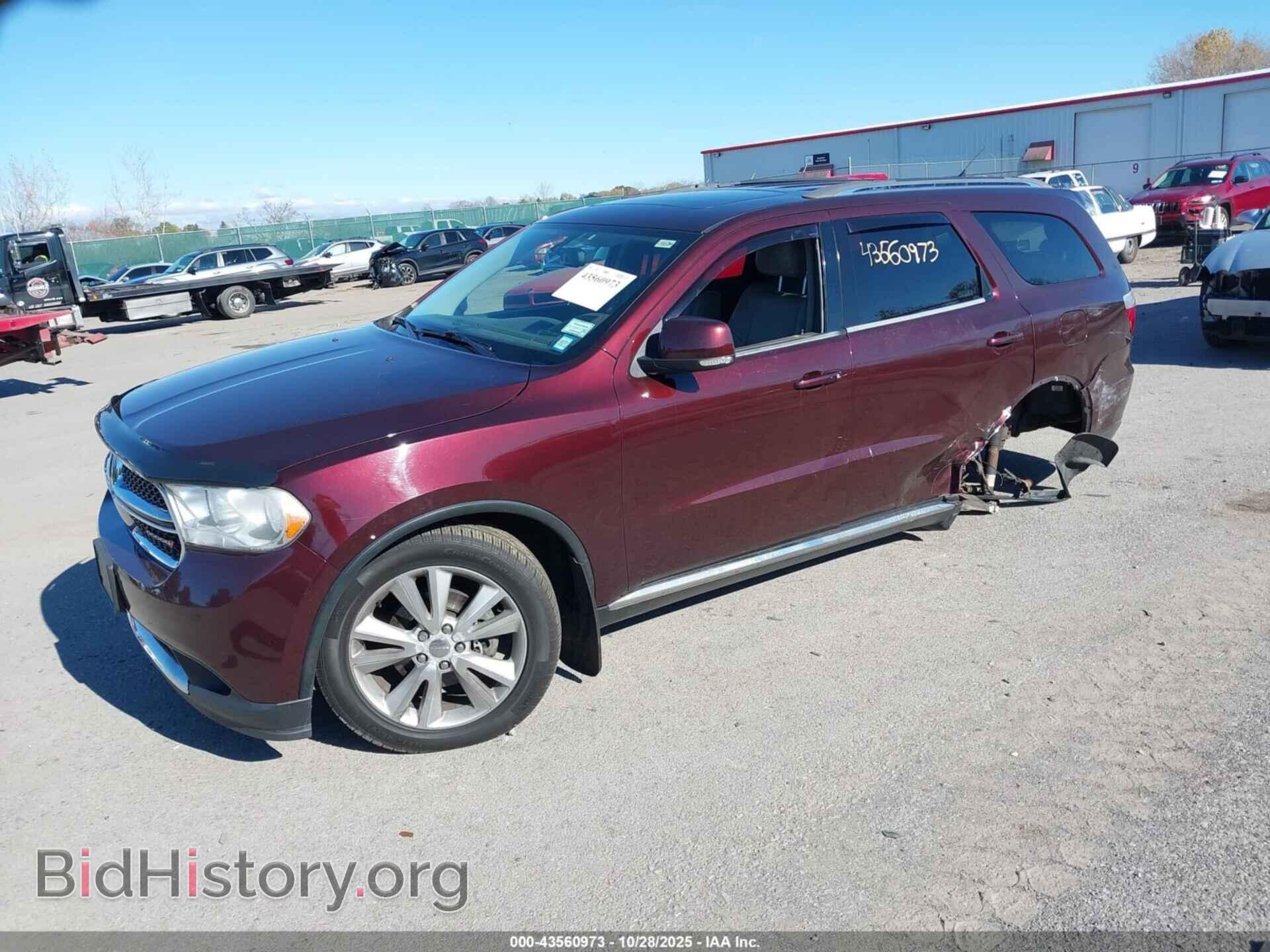 2012 DODGE DURANGO - VIN: 1C4RDJDG2CC358647 - Photo 2