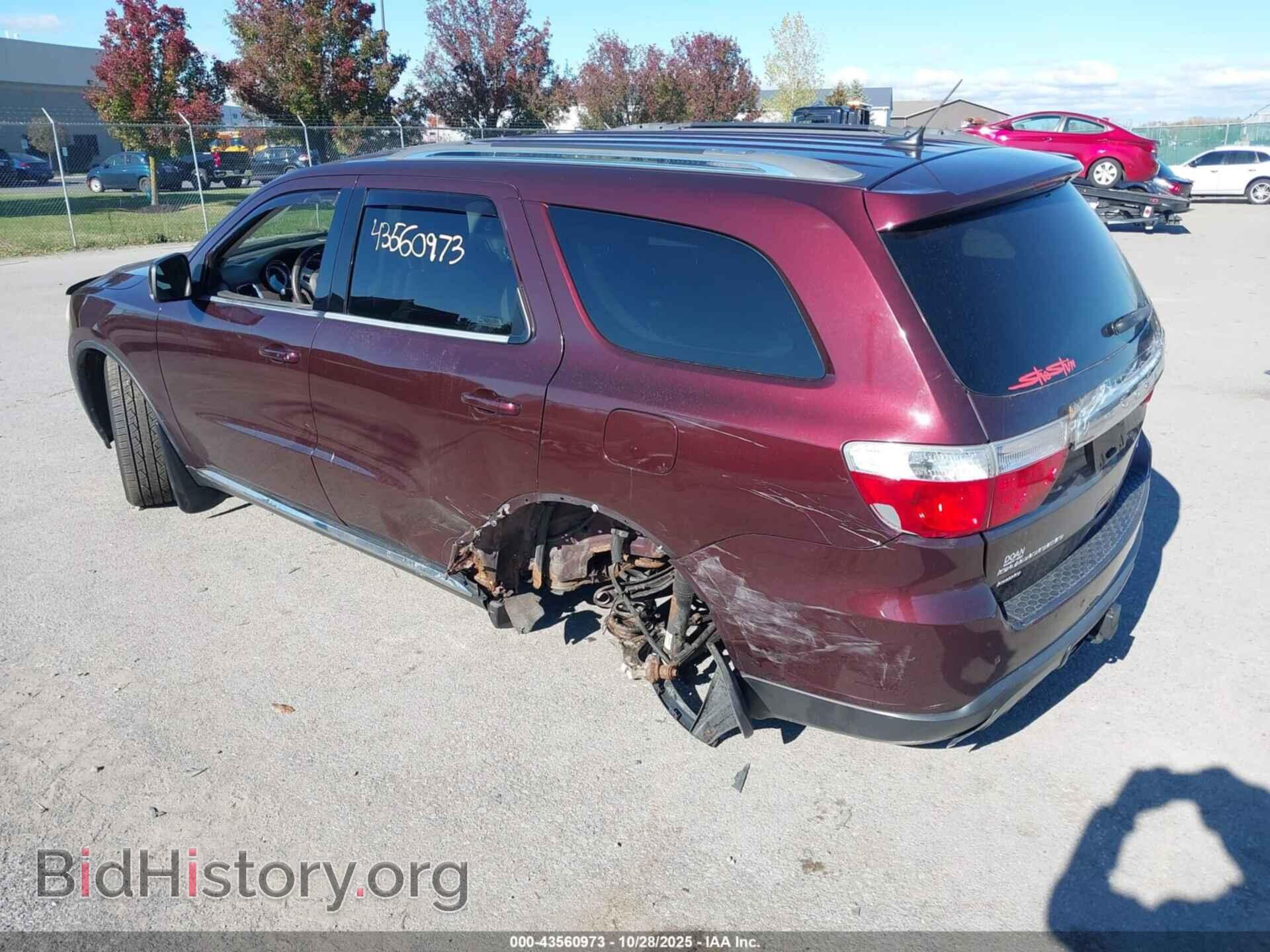 2012 DODGE DURANGO - VIN: 1C4RDJDG2CC358647 - Photo 3