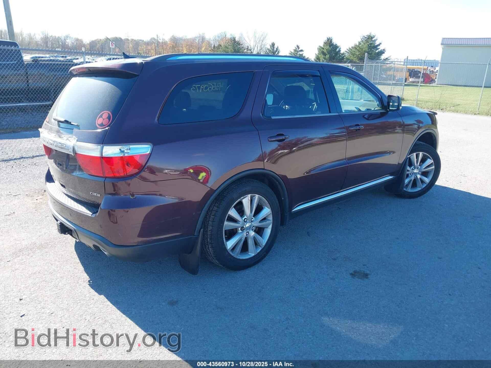 2012 DODGE DURANGO - VIN: 1C4RDJDG2CC358647 - Photo 4