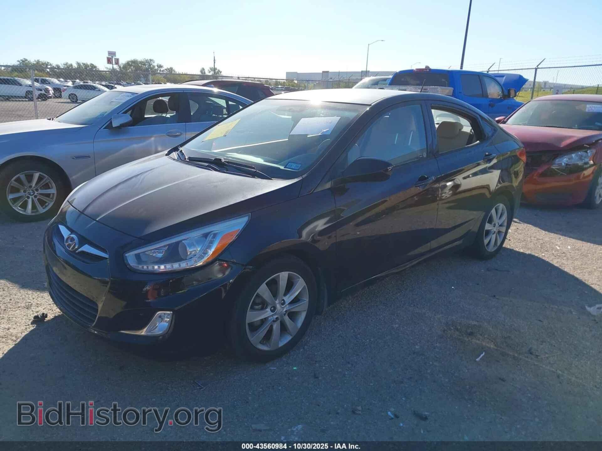 2014 HYUNDAI ACCENT - VIN: KMHCU4AE5EU710476 - Фото 2