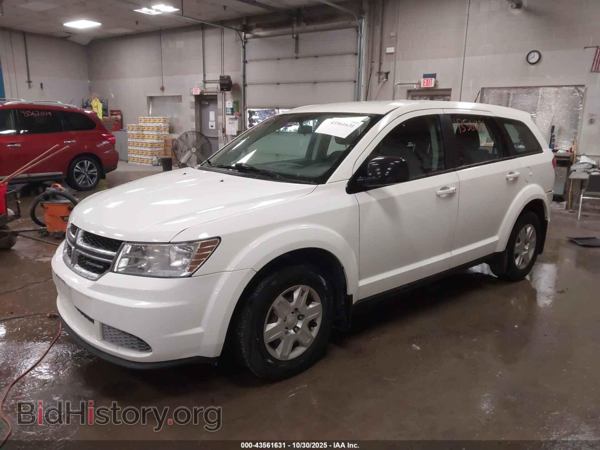 2012 DODGE JOURNEY - VIN: 3C4PDCAB5CT203770 - Фото 2