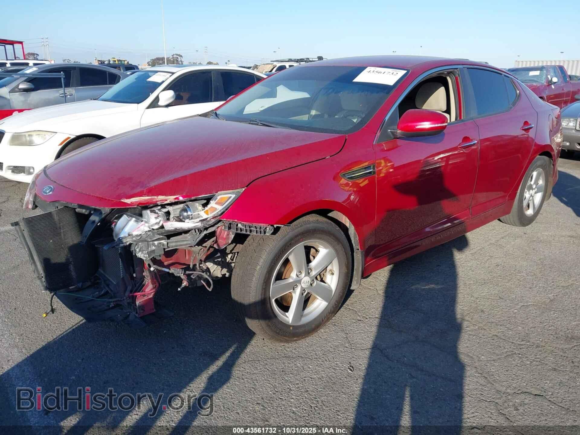 2015 KIA OPTIMA - VIN: 5XXGM4A76FG415997 - Фото 2