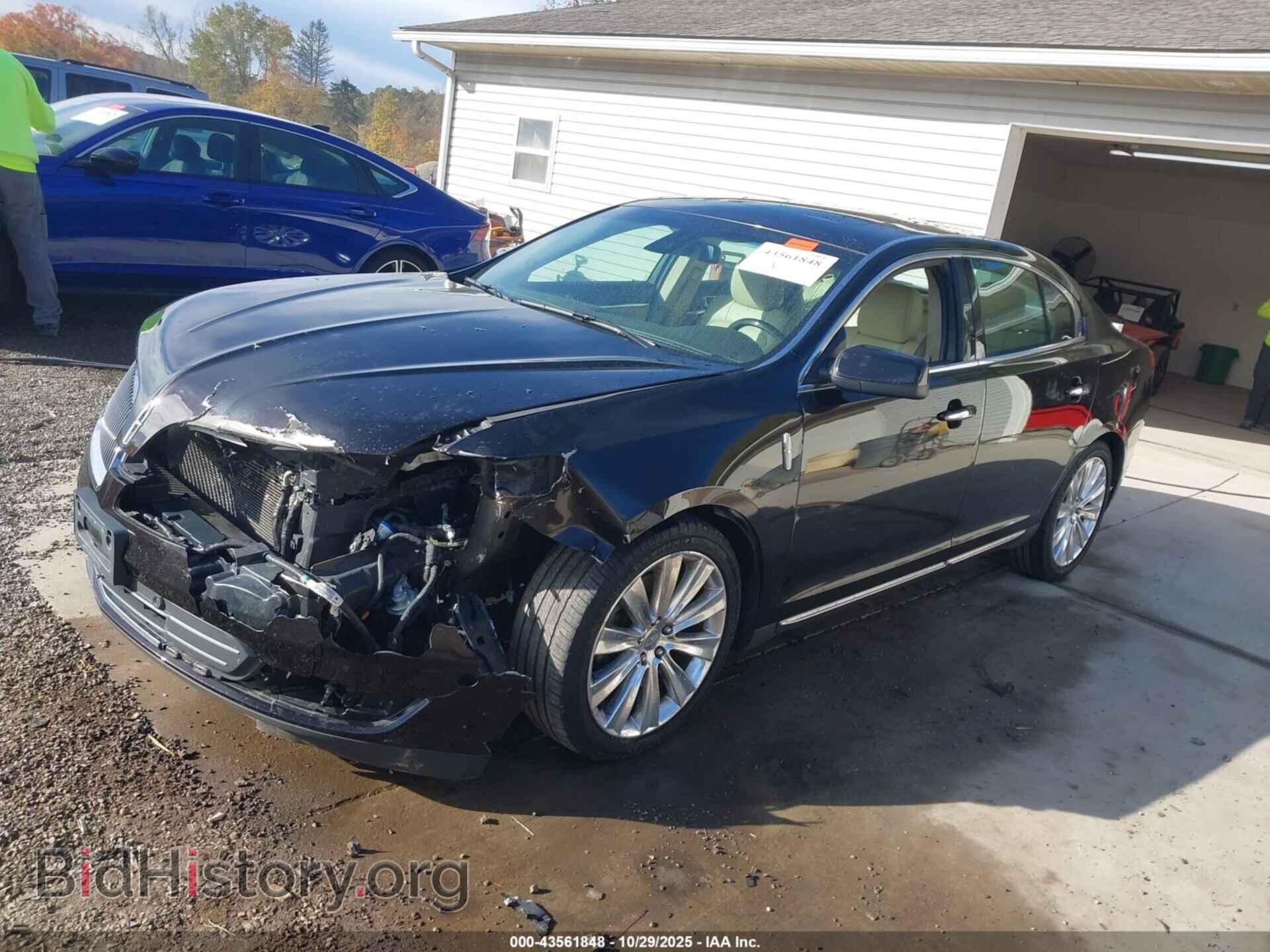 2013 LINCOLN MKS - VIN: 1LNHL9FT0DG605855 - Фото 2
