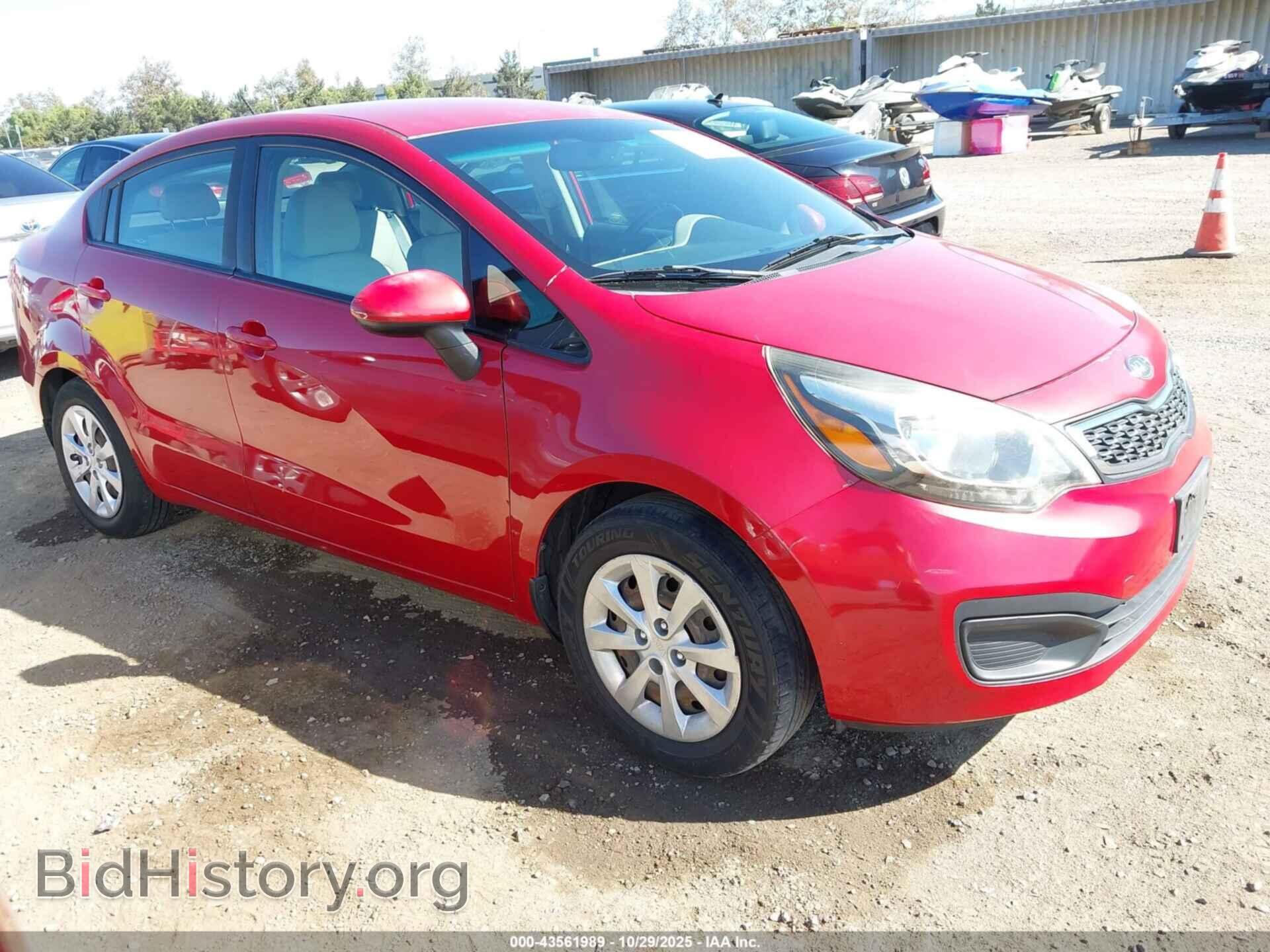 Фотография KNADN4A33D6103092 - KIA RIO 2013