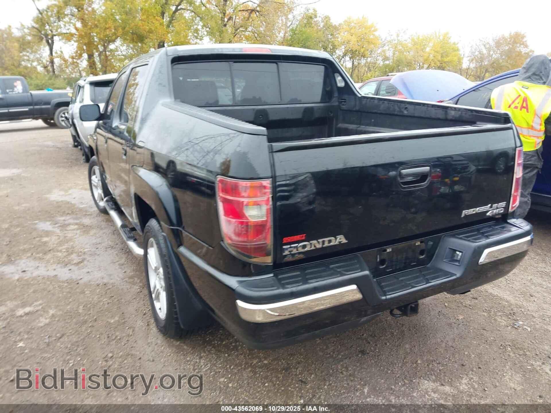 2011 HONDA RIDGELINE - VIN: 5FPYK1F54BB452647 - Фото 3