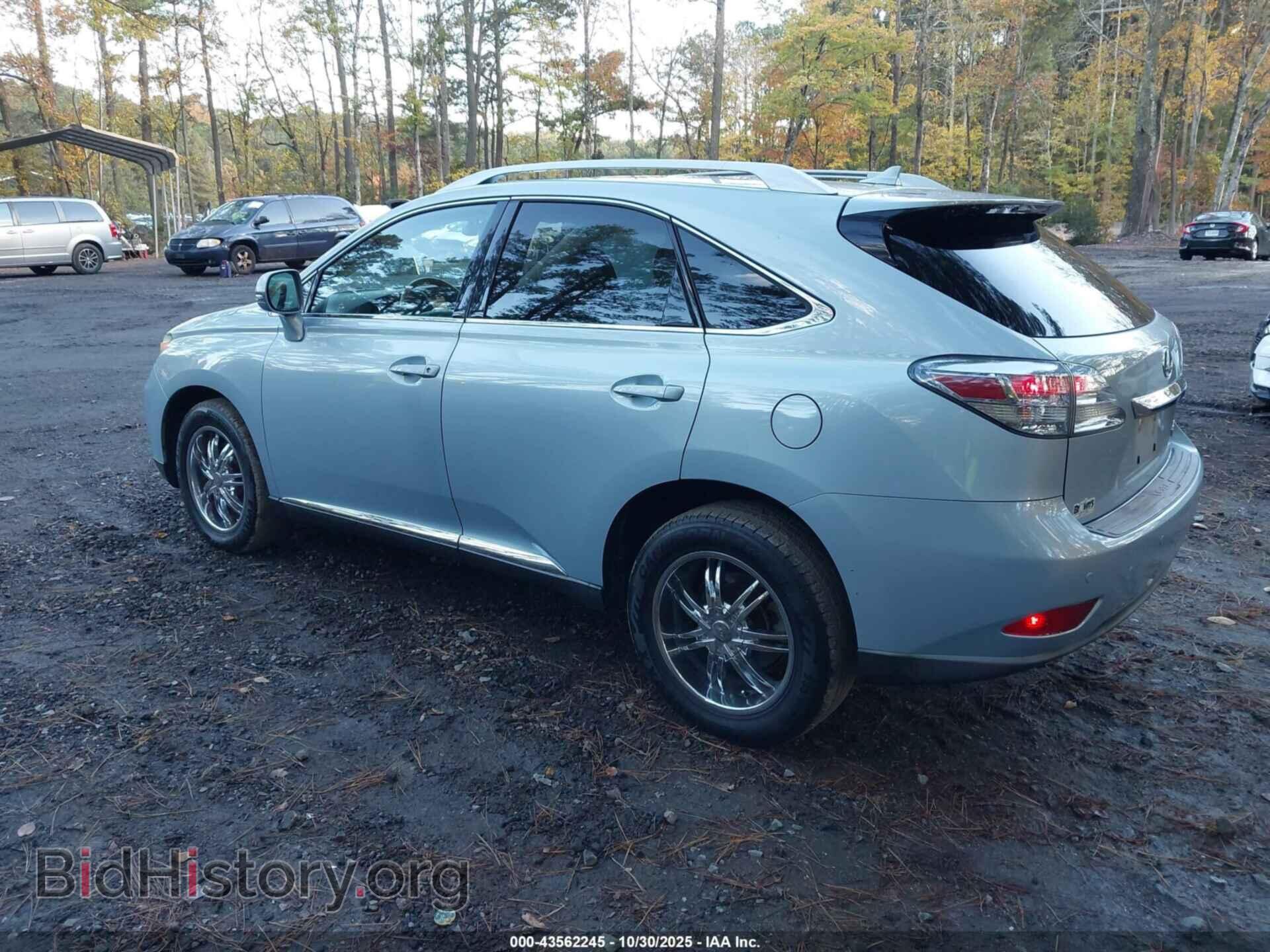 2012 LEXUS RX 350 - VIN: 2T2BK1BA7CC136386 - Фото 3