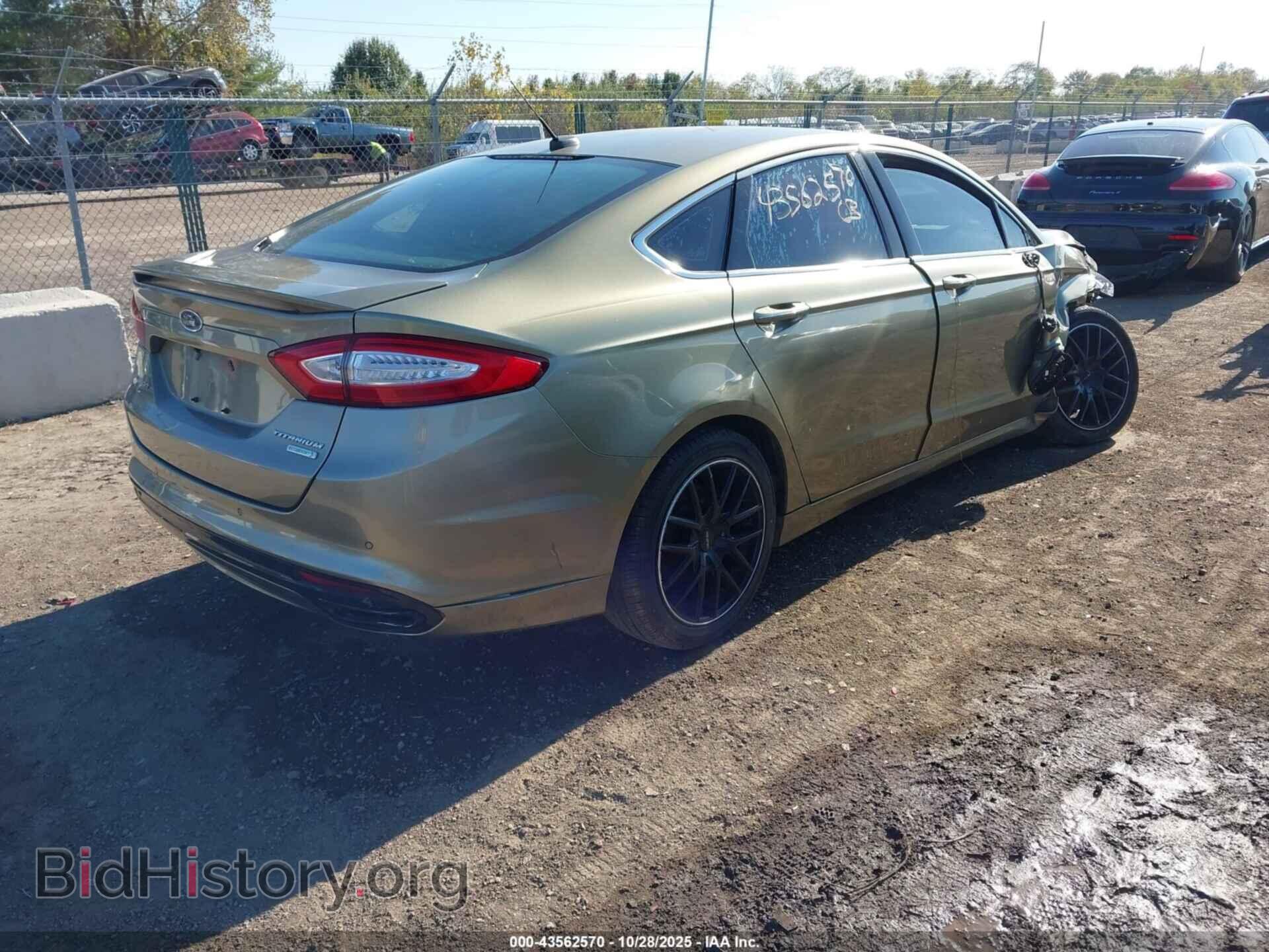 2013 FORD FUSION - VIN: 3FA6P0K93DR168695 - Фото 4