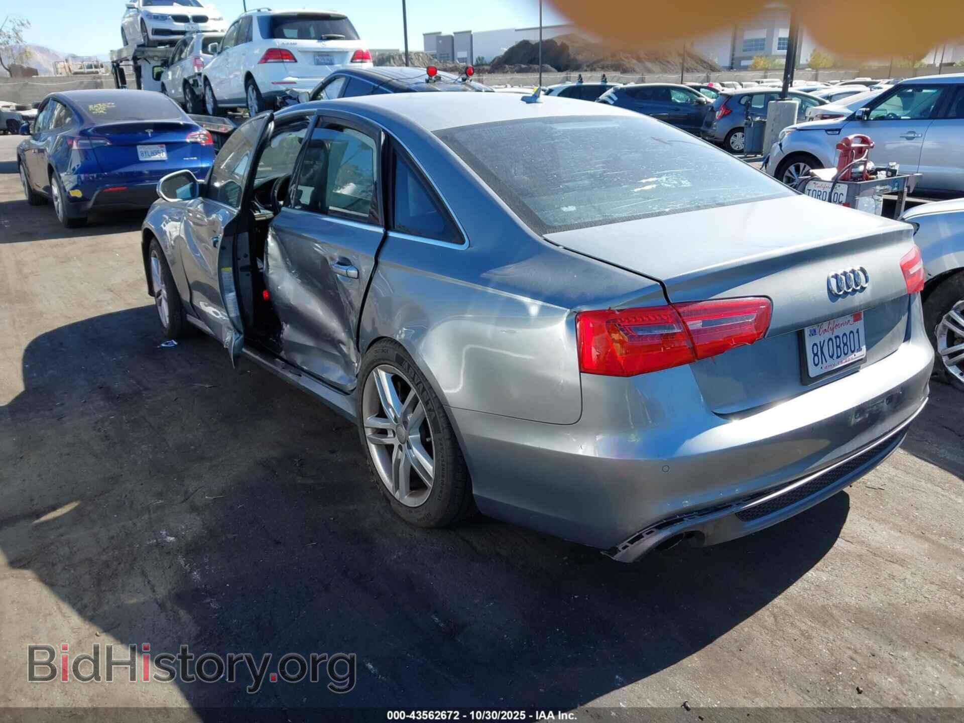2012 AUDI A6 - VIN: WAUBGAFC8CN003602 - Фото 3
