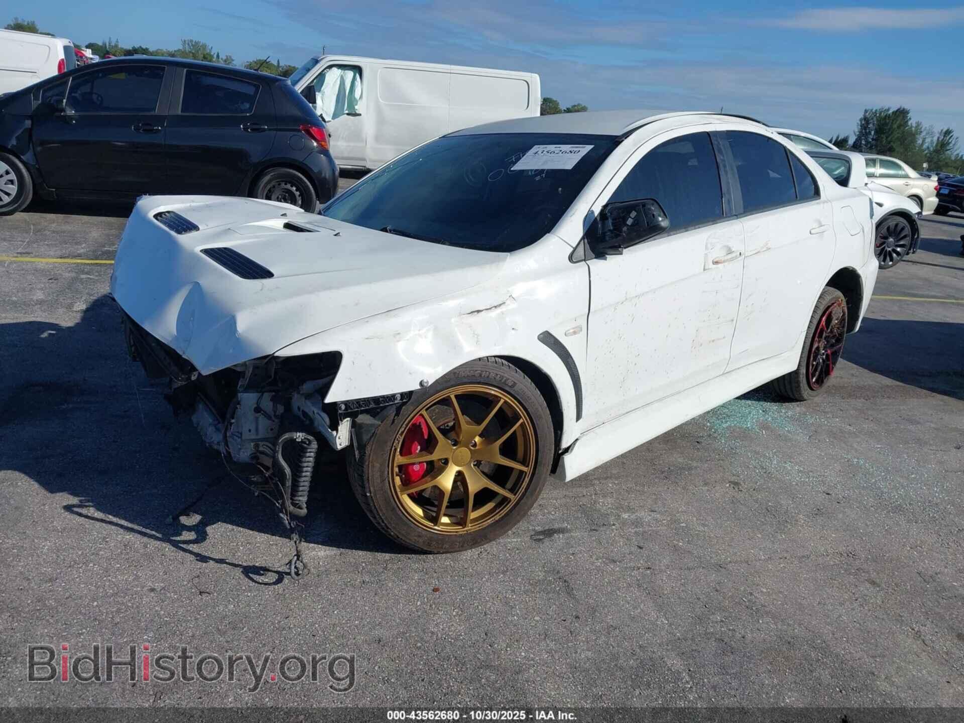 2013 MITSUBISHI LANCER EVOLUTION - VIN: JA32W5FV0DU005865 - Photo 2