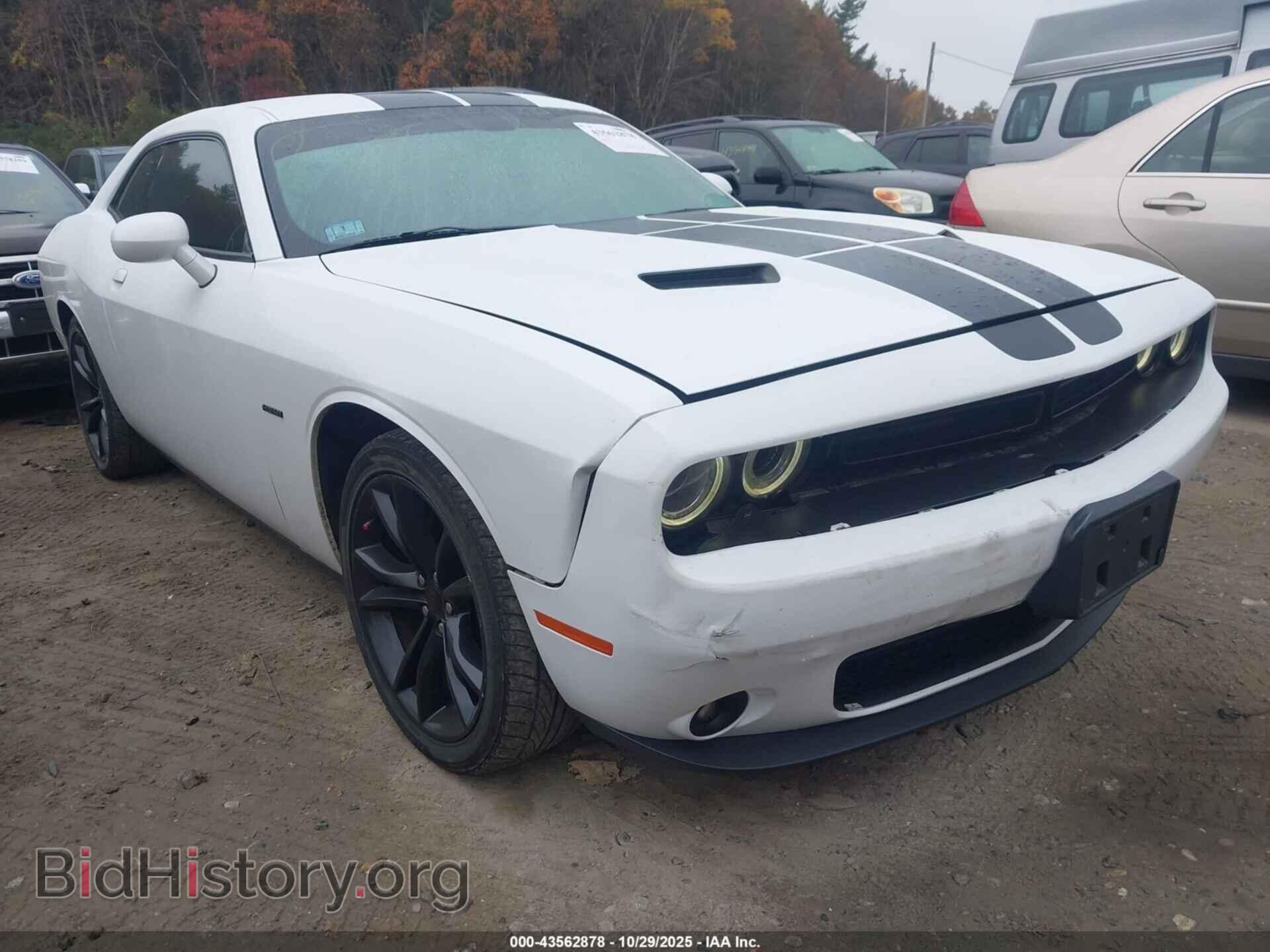 Фотография 2C3CDZBT9GH353327 - DODGE CHALLENGER 2016