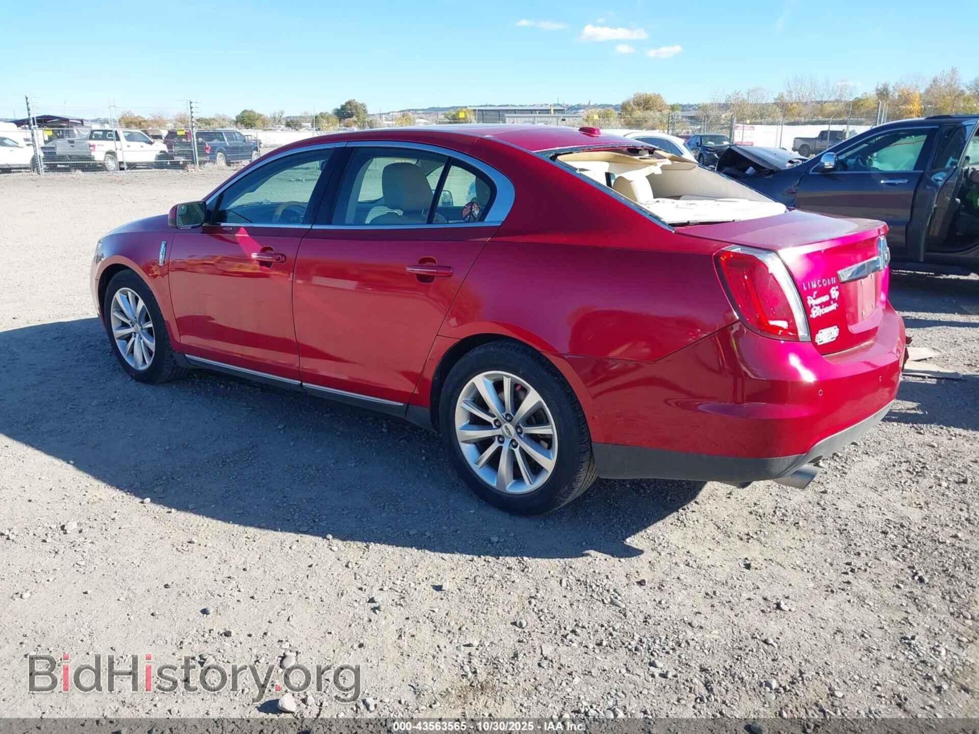 2011 LINCOLN MKS - VIN: 1LNHL9ER7BG604852 - Фото 3