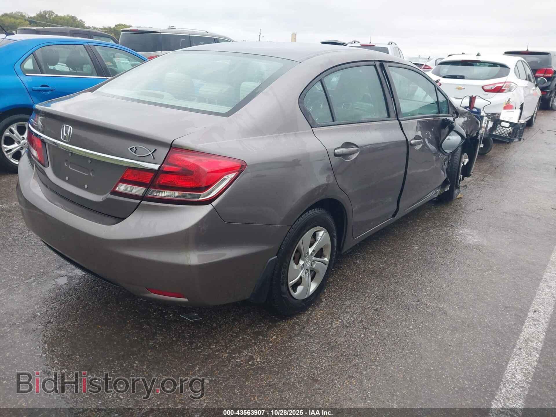 2014 HONDA CIVIC - VIN: 19XFB2F58EE063607 - Фото 4