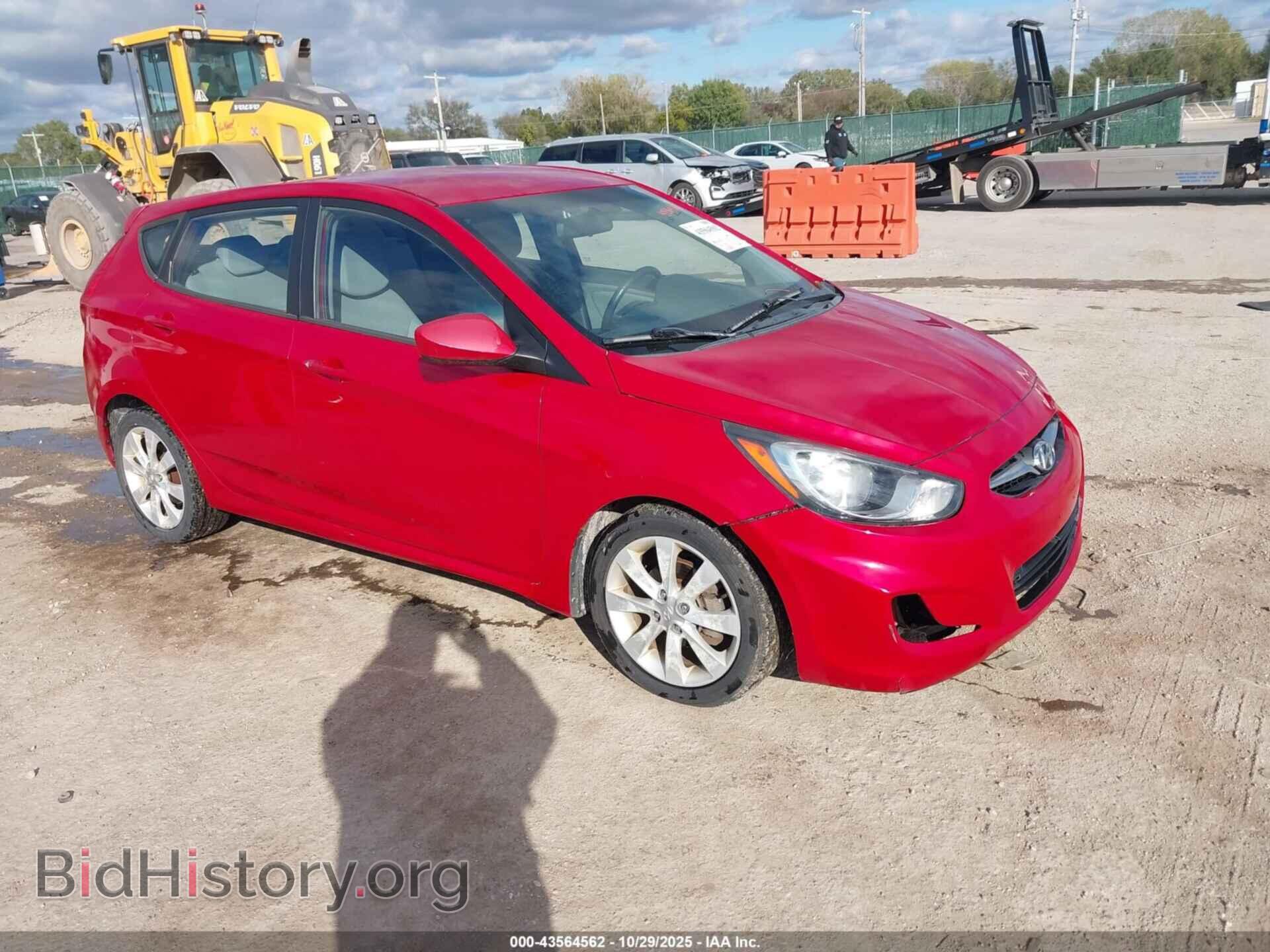 Фотография KMHCU5AE8CU021180 - HYUNDAI ACCENT 2012