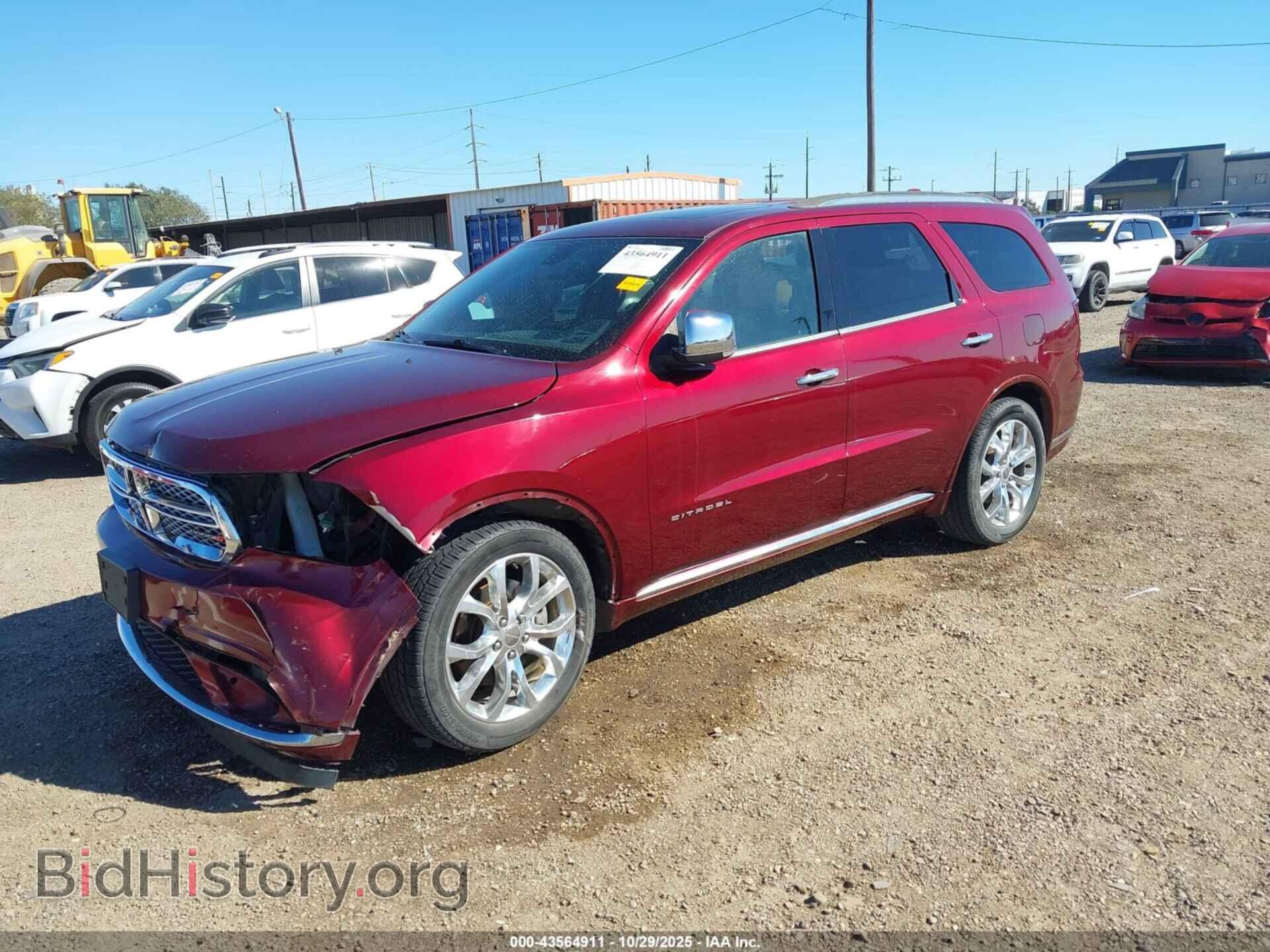 2016 DODGE DURANGO - VIN: 1C4RDHEG7GC483737 - Photo 2