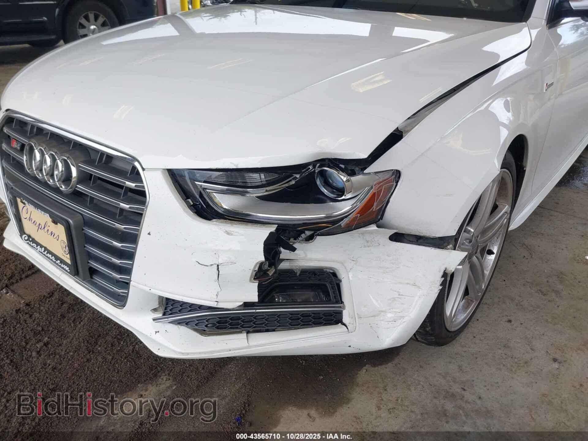 2014 AUDI S4 - VIN: WAUDGAFL7EA109770 - Фото 6