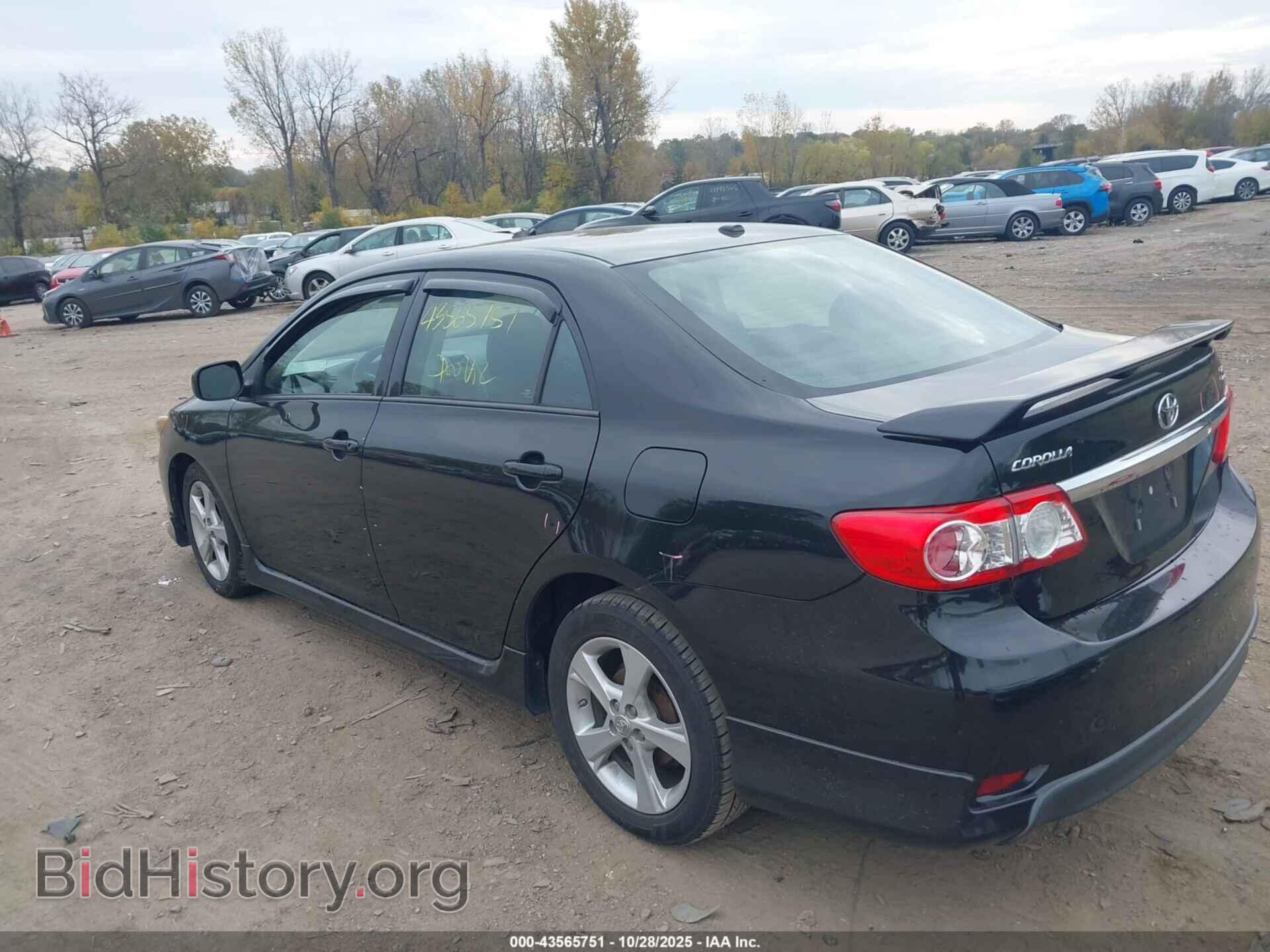 2011 TOYOTA COROLLA - VIN: 2T1BU4EEXBC624373 - Фото 3