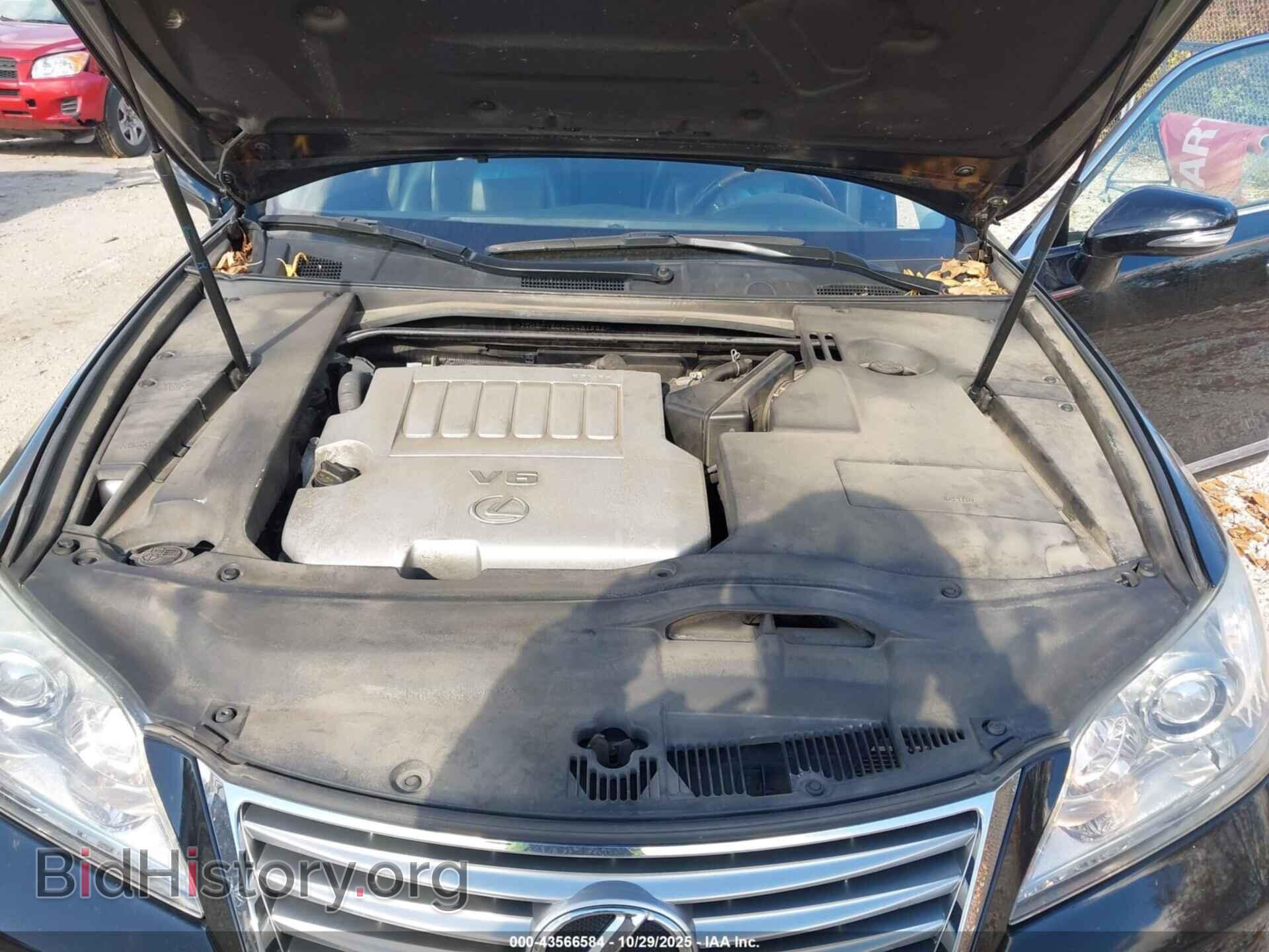 2012 LEXUS ES 350 - VIN: JTHBK1EG4C2481926 - Фото 10