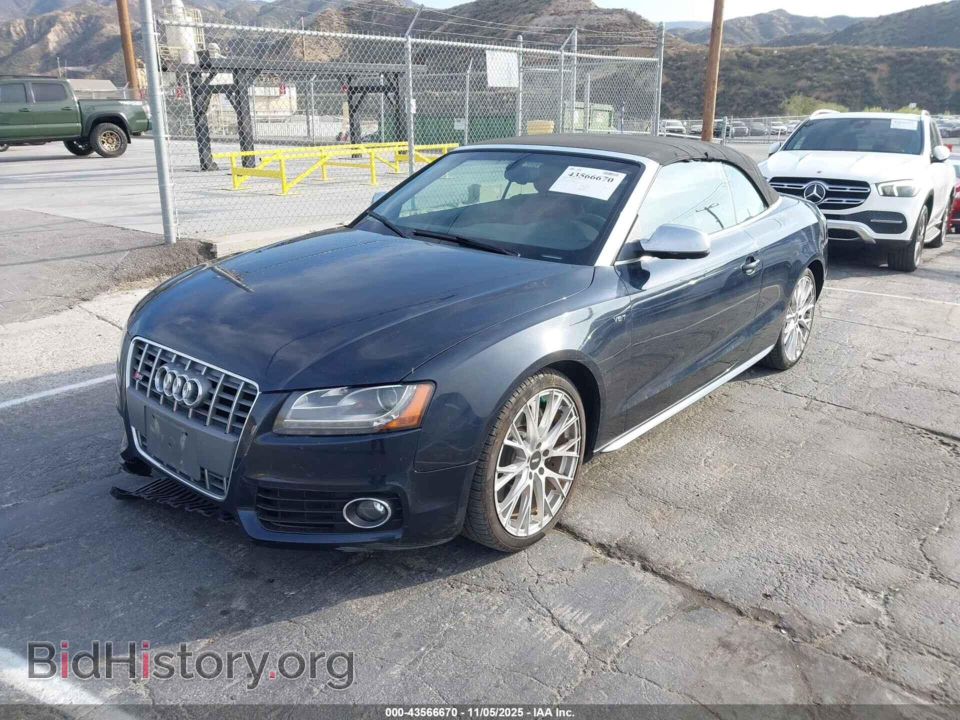 2012 AUDI S5 - VIN: WAUCGAFH3CN008030 - Фото 2