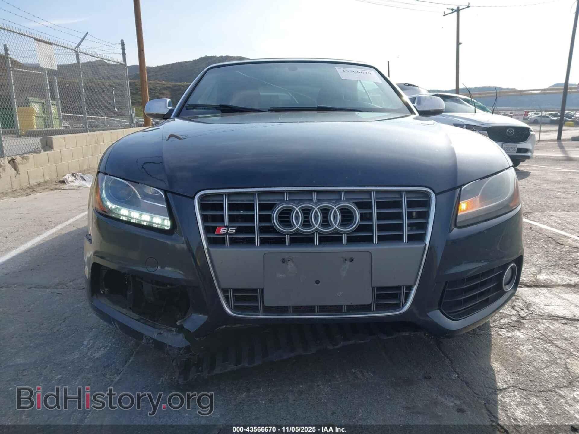 2012 AUDI S5 - VIN: WAUCGAFH3CN008030 - Фото 6