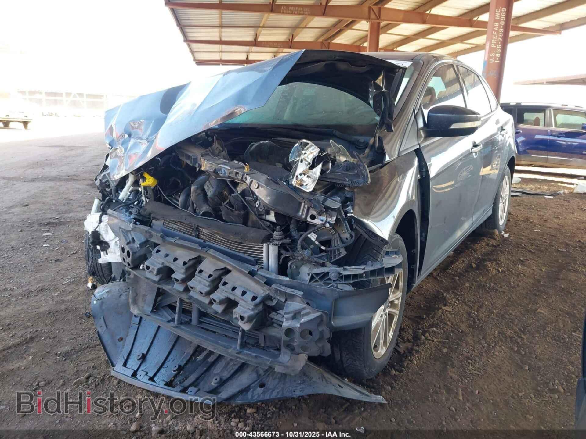 2016 FORD FOCUS - VIN: 1FADP3F29GL384057 - Фото 2