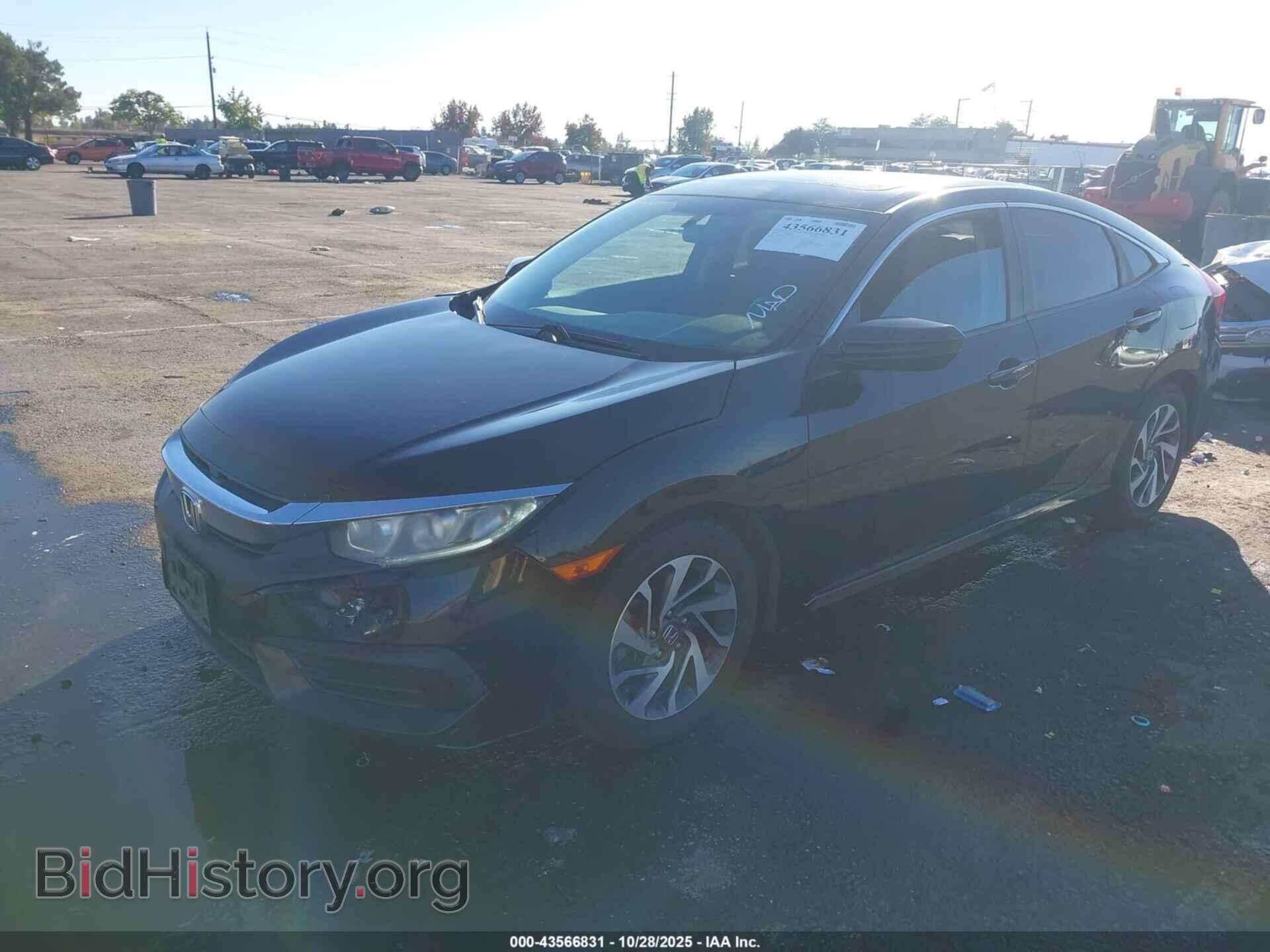 2016 HONDA CIVIC - VIN: 19XFC2F74GE228330 - Фото 2
