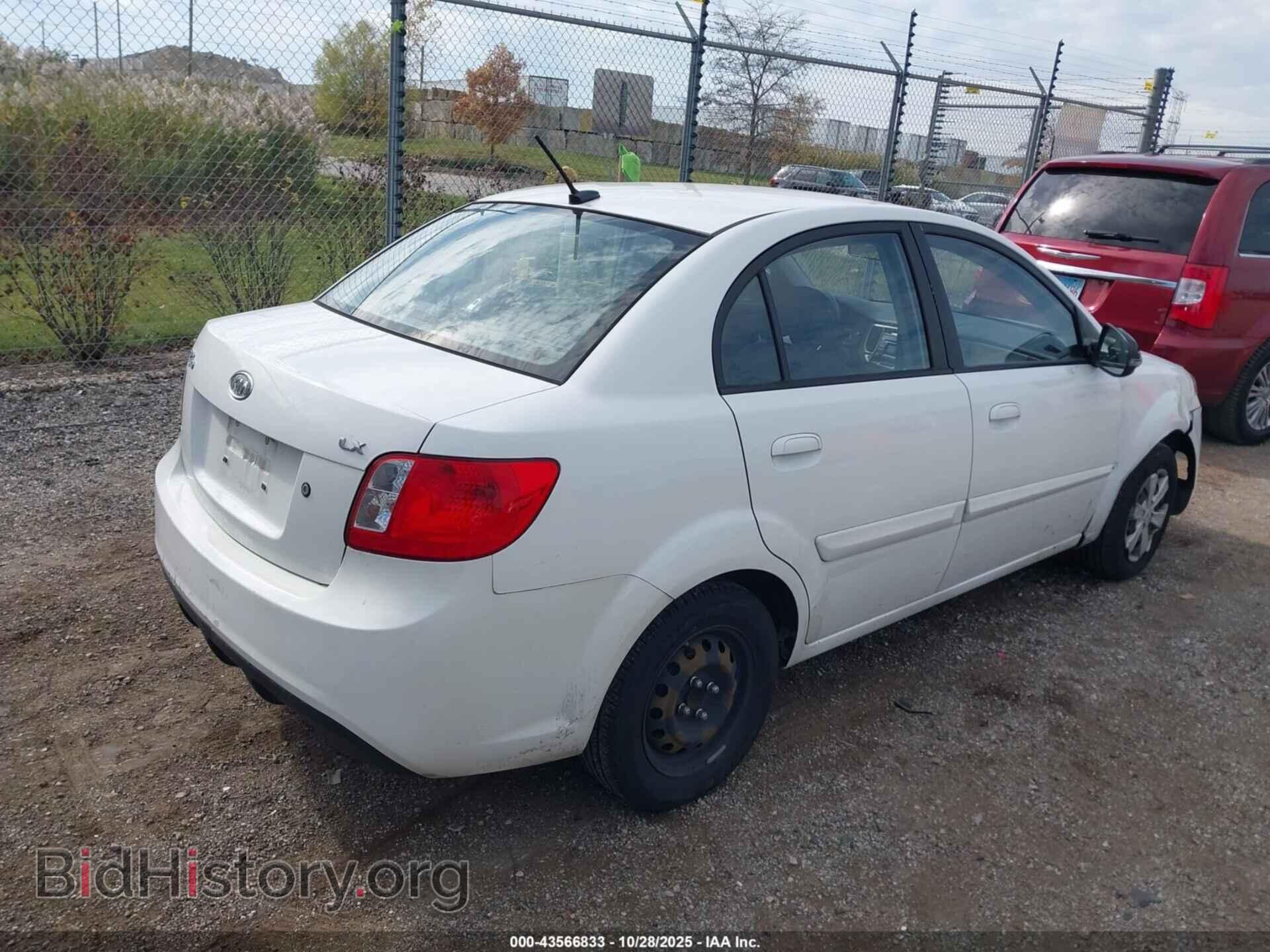 2011 KIA RIO - VIN: KNADH4A3XB6921522 - Фото 4