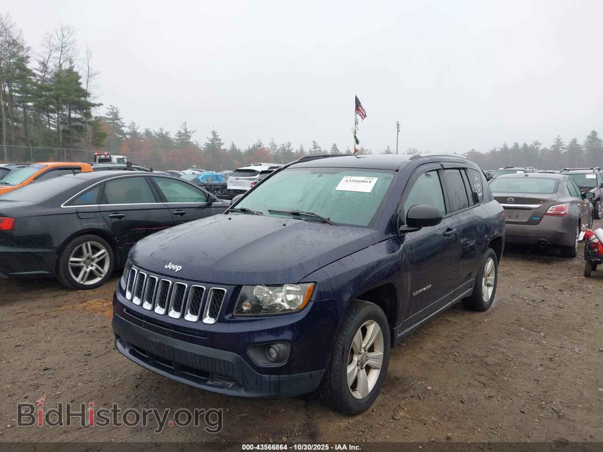 2014 JEEP COMPASS - VIN: 1C4NJDBB1ED776663 - Фото 2