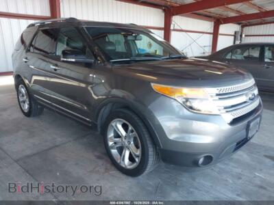 2013 Ford EXPLORER XLT, серый — VIN 1FM5K7D8XDGA54617, IAAI