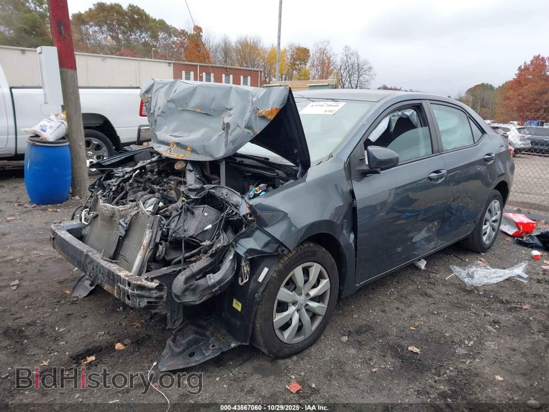 2015 TOYOTA COROLLA - VIN: 2T1BURHE2FC446084 - Фото 2