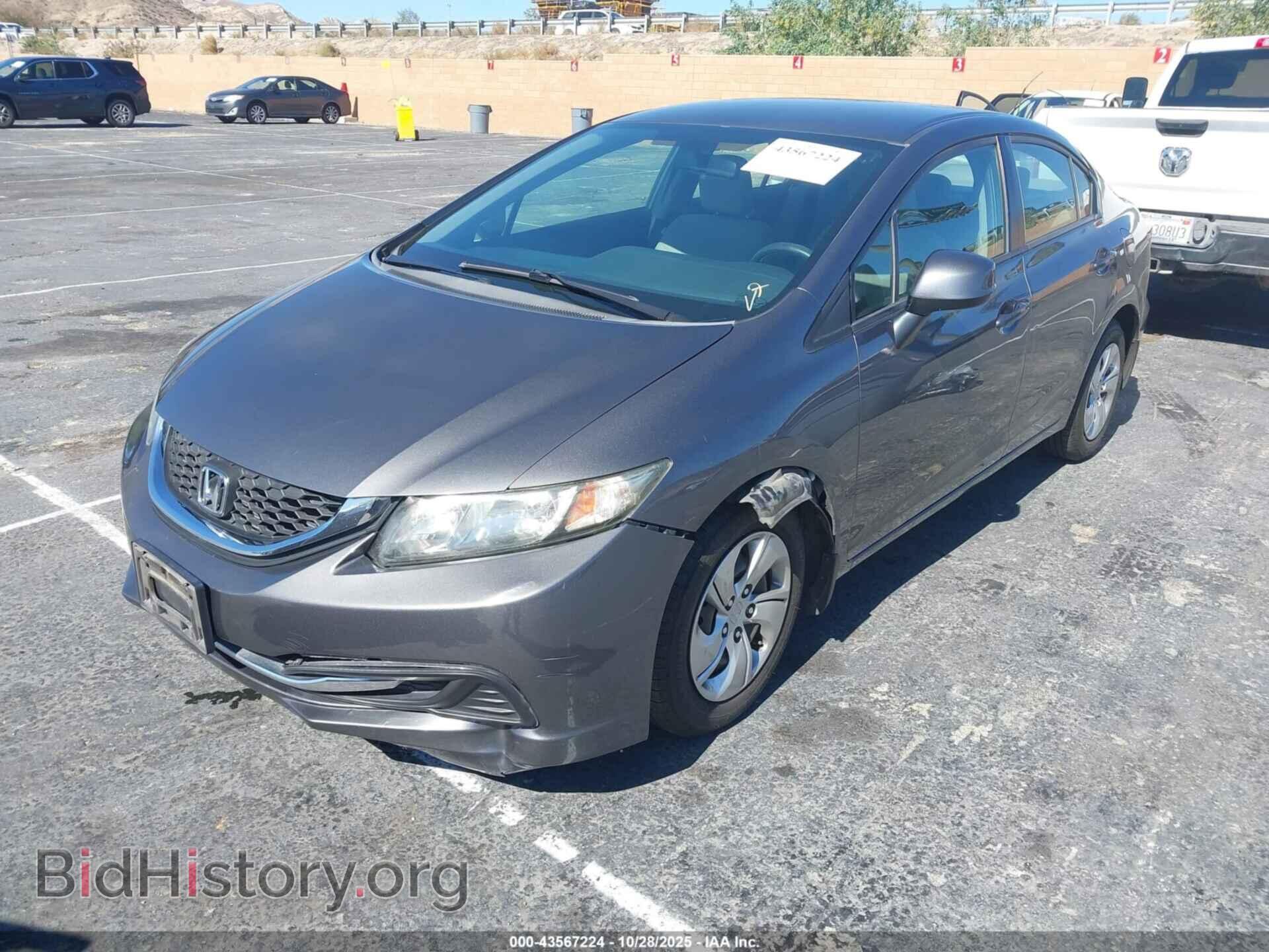 2013 HONDA CIVIC - VIN: 19XFB2F57DE292682 - Фото 2