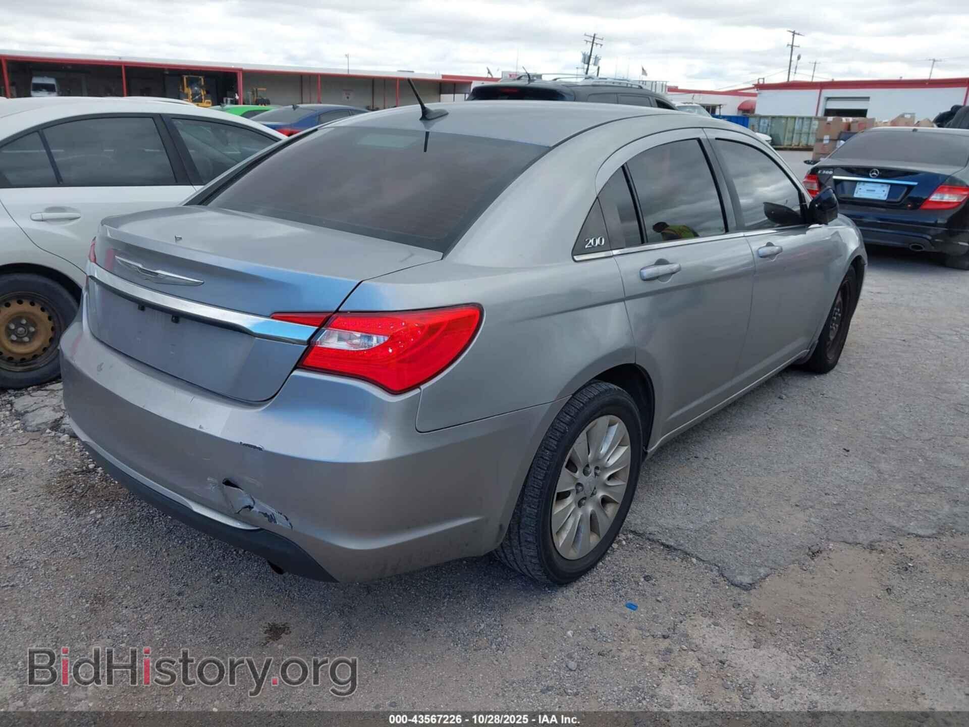 2013 CHRYSLER 200 - VIN: 1C3CCBAB3DN686189 - Фото 4