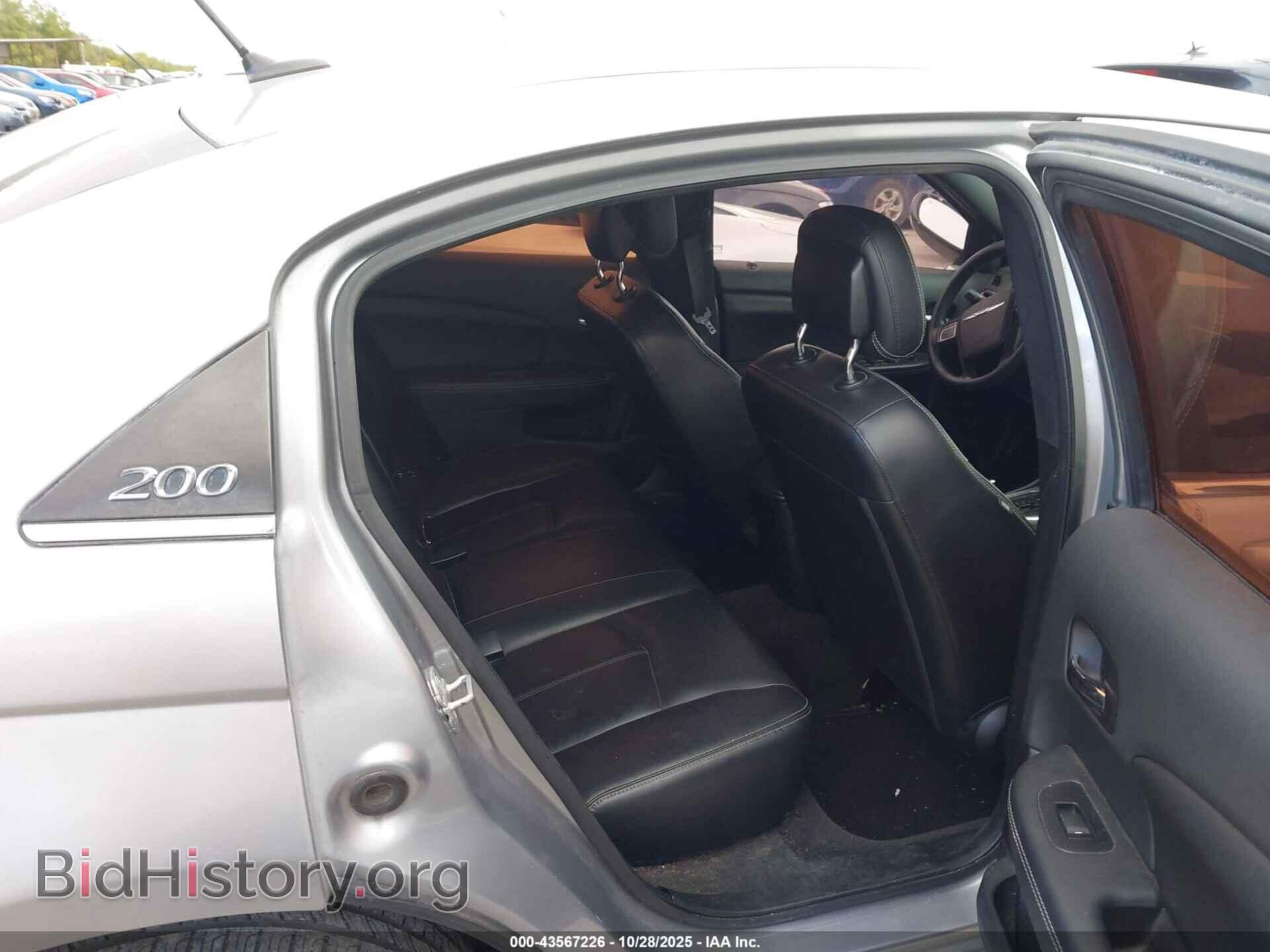 2013 CHRYSLER 200 - VIN: 1C3CCBAB3DN686189 - Фото 8