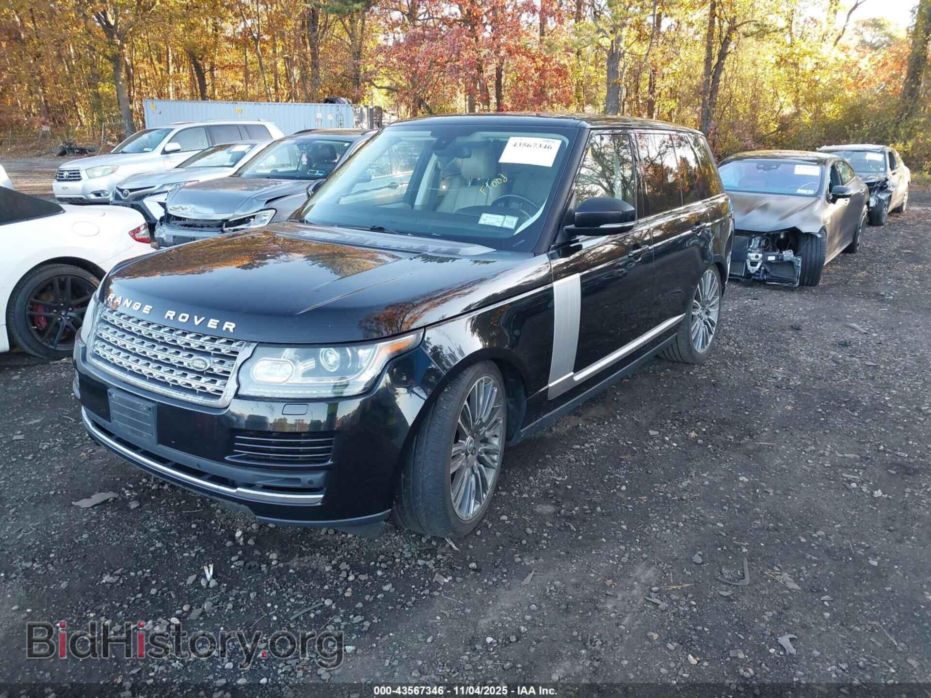 2015 LAND ROVER RANGE ROVER - VIN: SALGS2VF9FA219620 - Фото 2